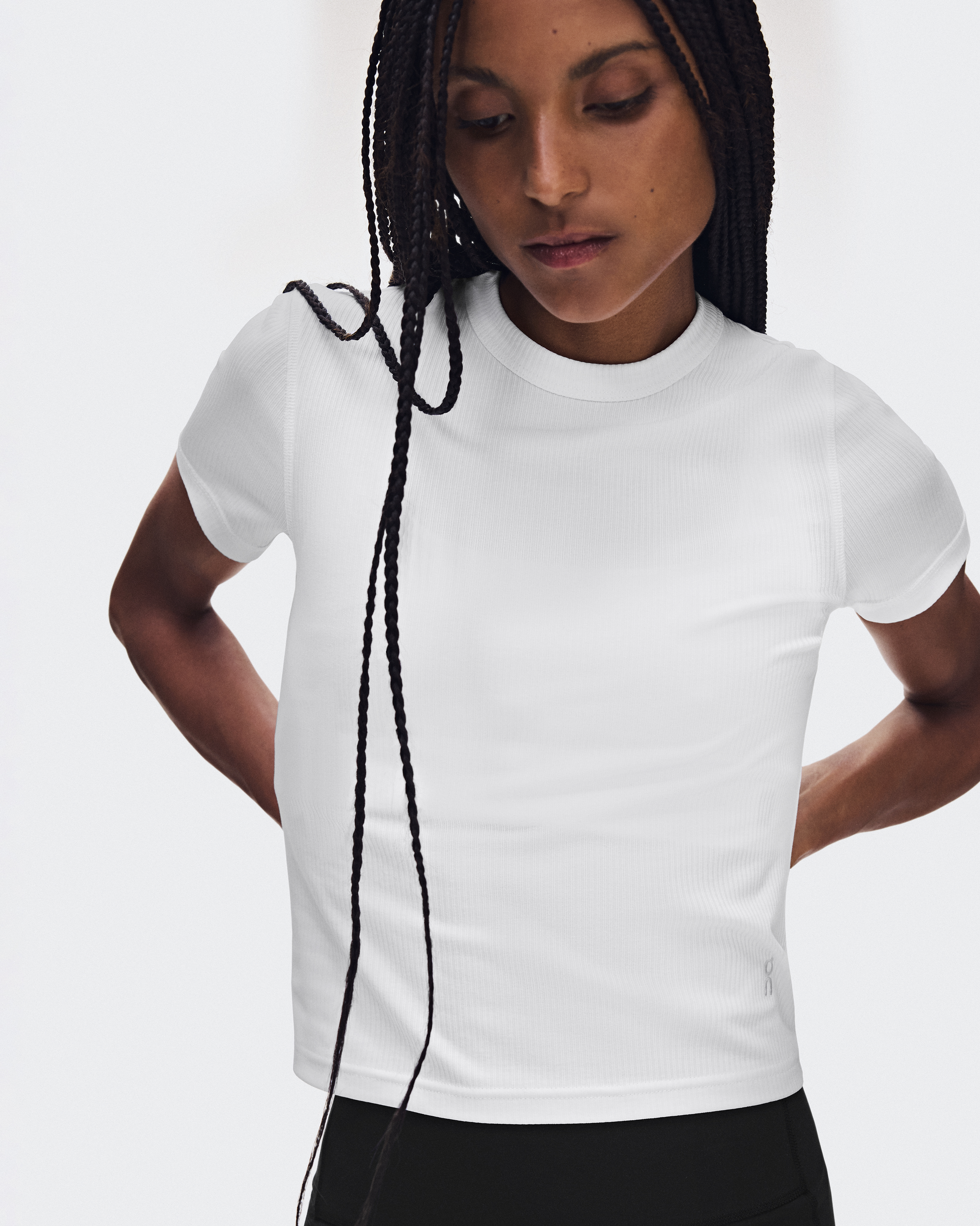 naaaページ Women's All-Day Ribbed T-Shirt | White | On Japan
