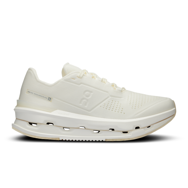 On Women's Cloudrise Cyclon Road Running Shoe in Undyed, Size: 36.5