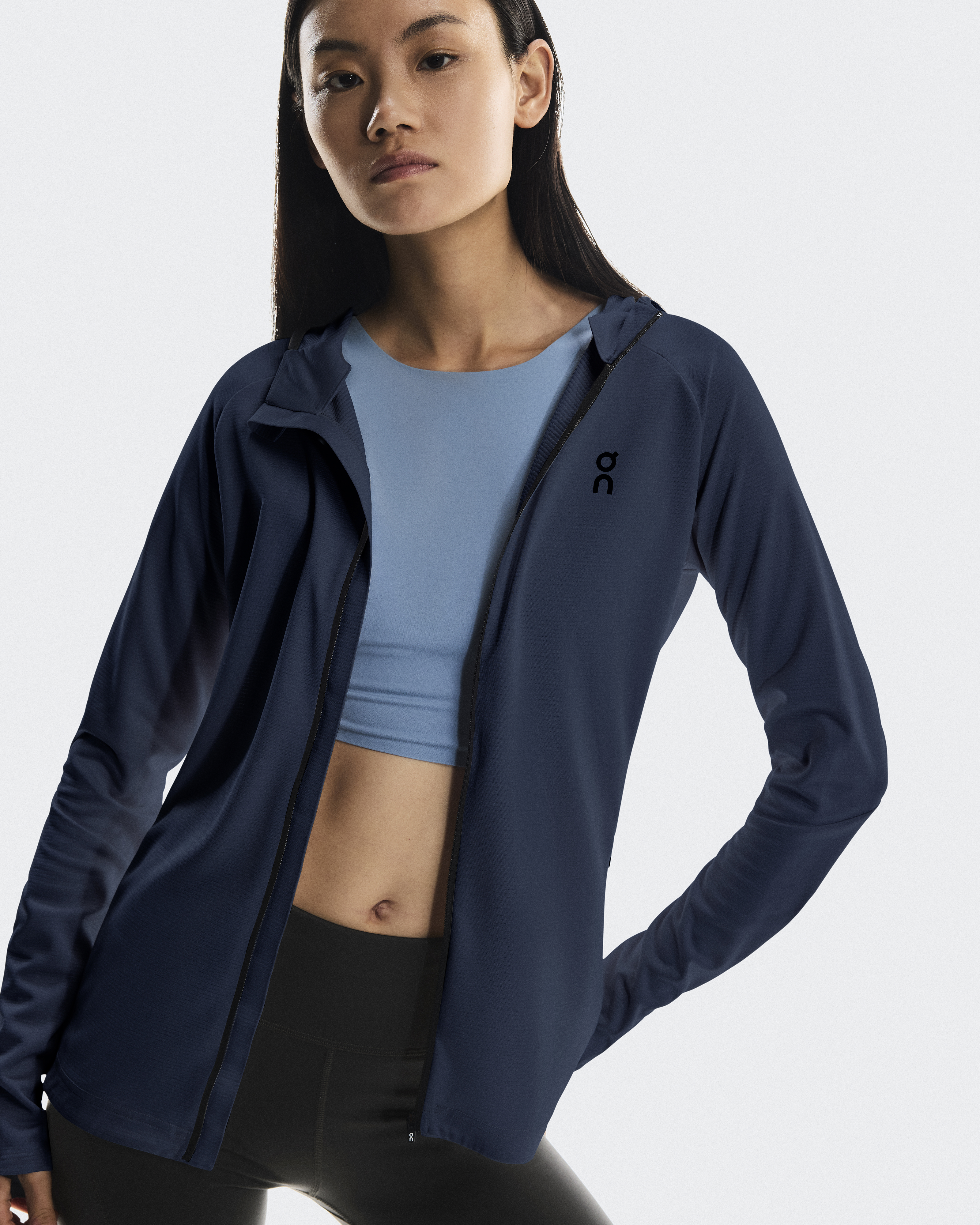Women's Climate Zip Hoodie | Blue | On United States