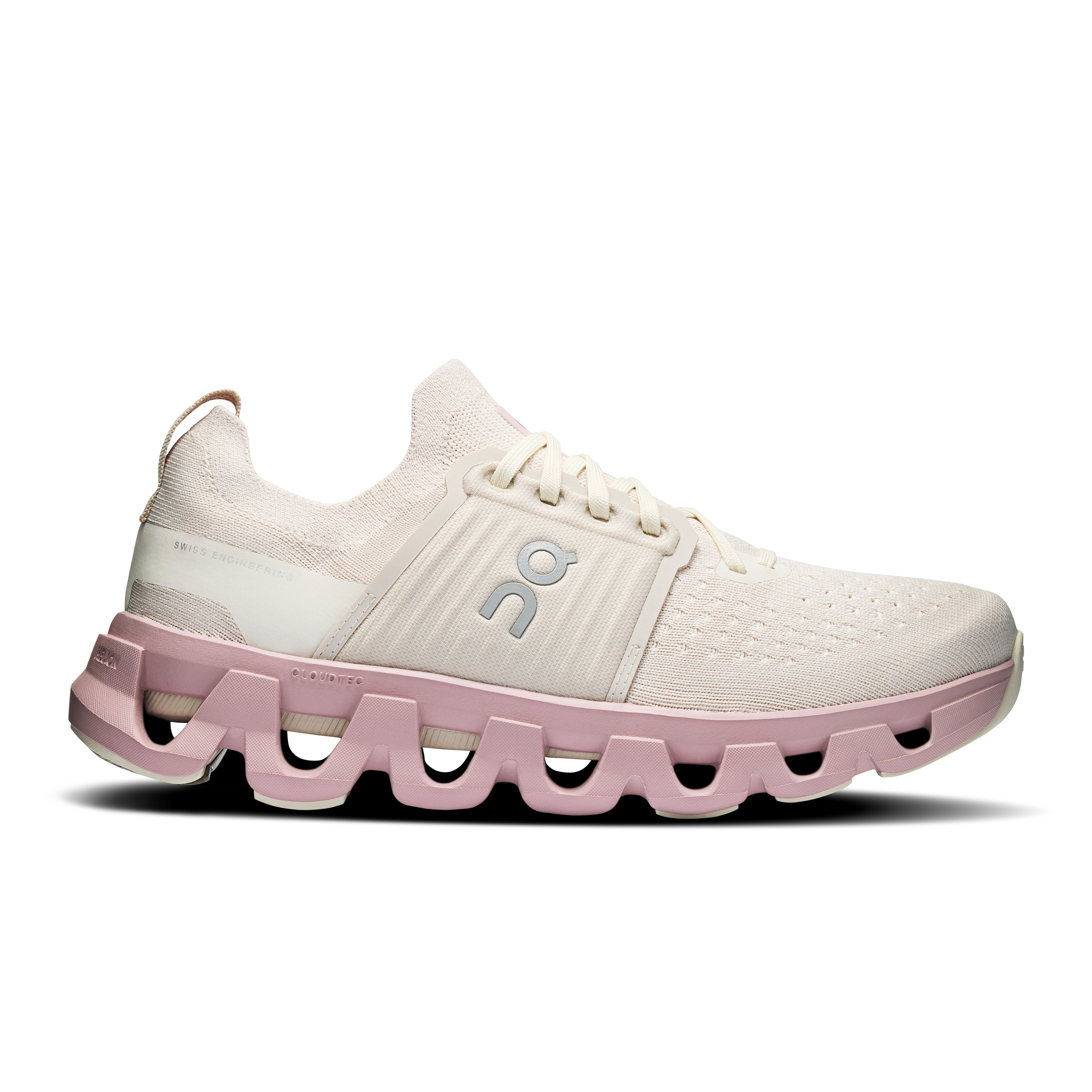 On Cloudswift 4 Beige Pink Women Women – Road running, Helion™ superfoam, responsive ride Shoes