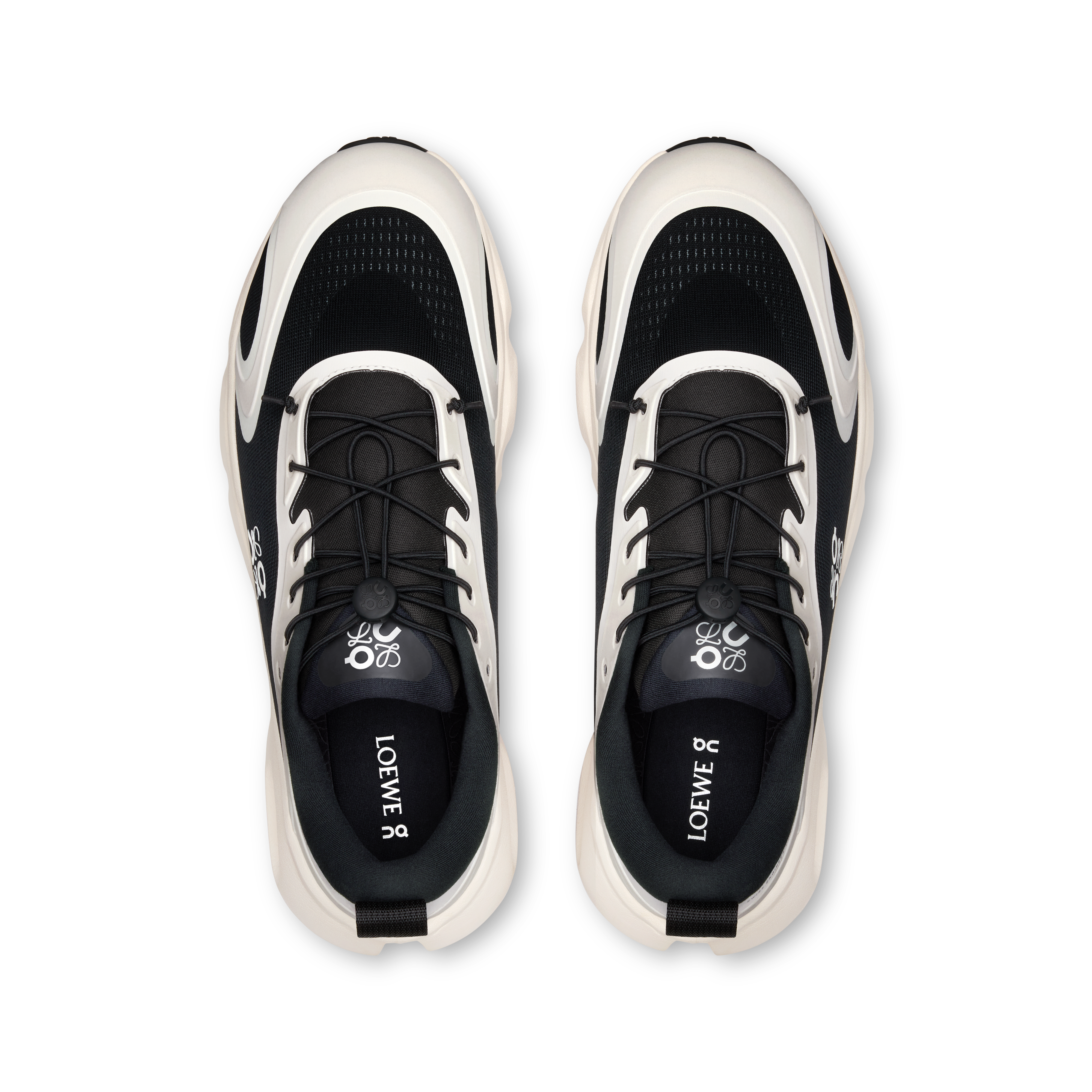 On Cloudsolo LOEWE Black & Eggshell Men Active life Shoes