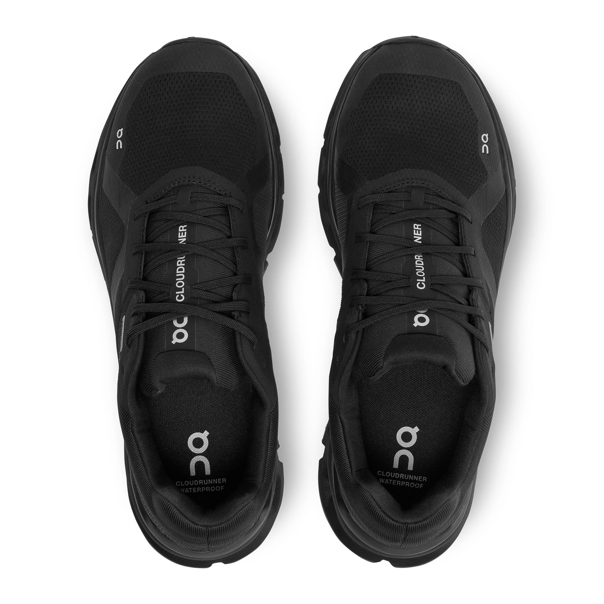 Zapatillas de deporte negras impermeables Cloudrunner de On Running