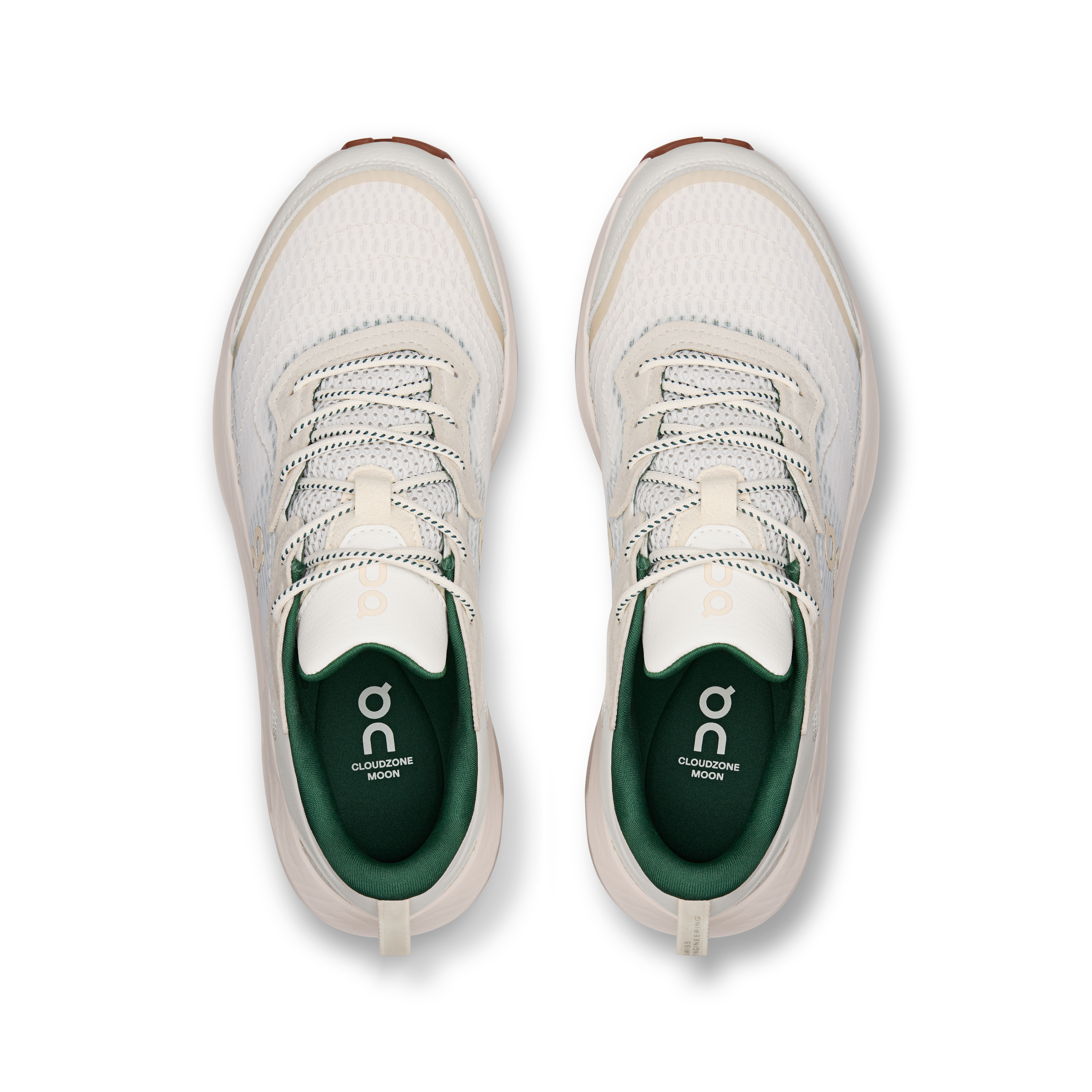 On Cloudzone Moon Ivory & Holly Femme Active Life Chaussures