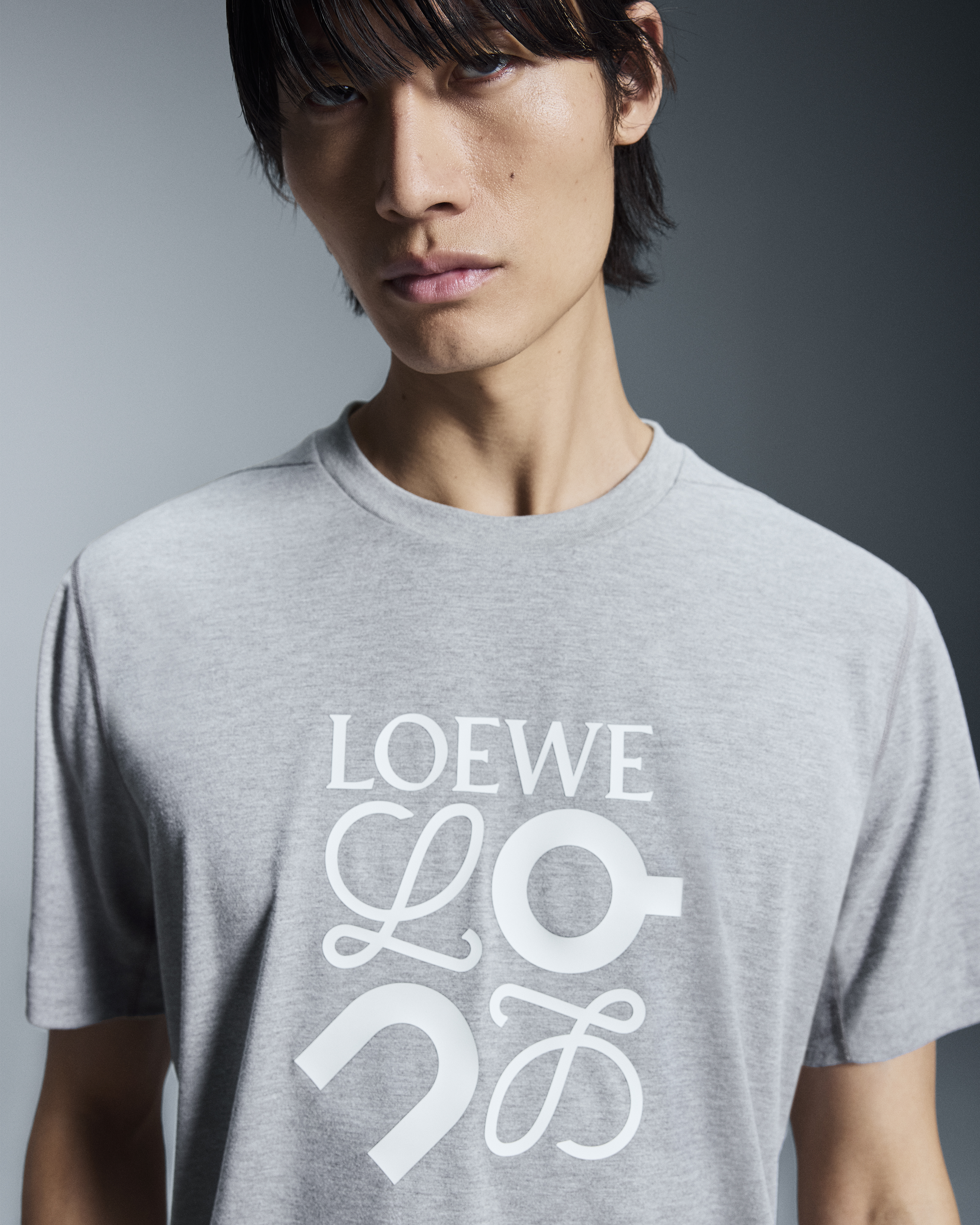 Men's Active T-Shirt LOEWE | Grey | On Spain