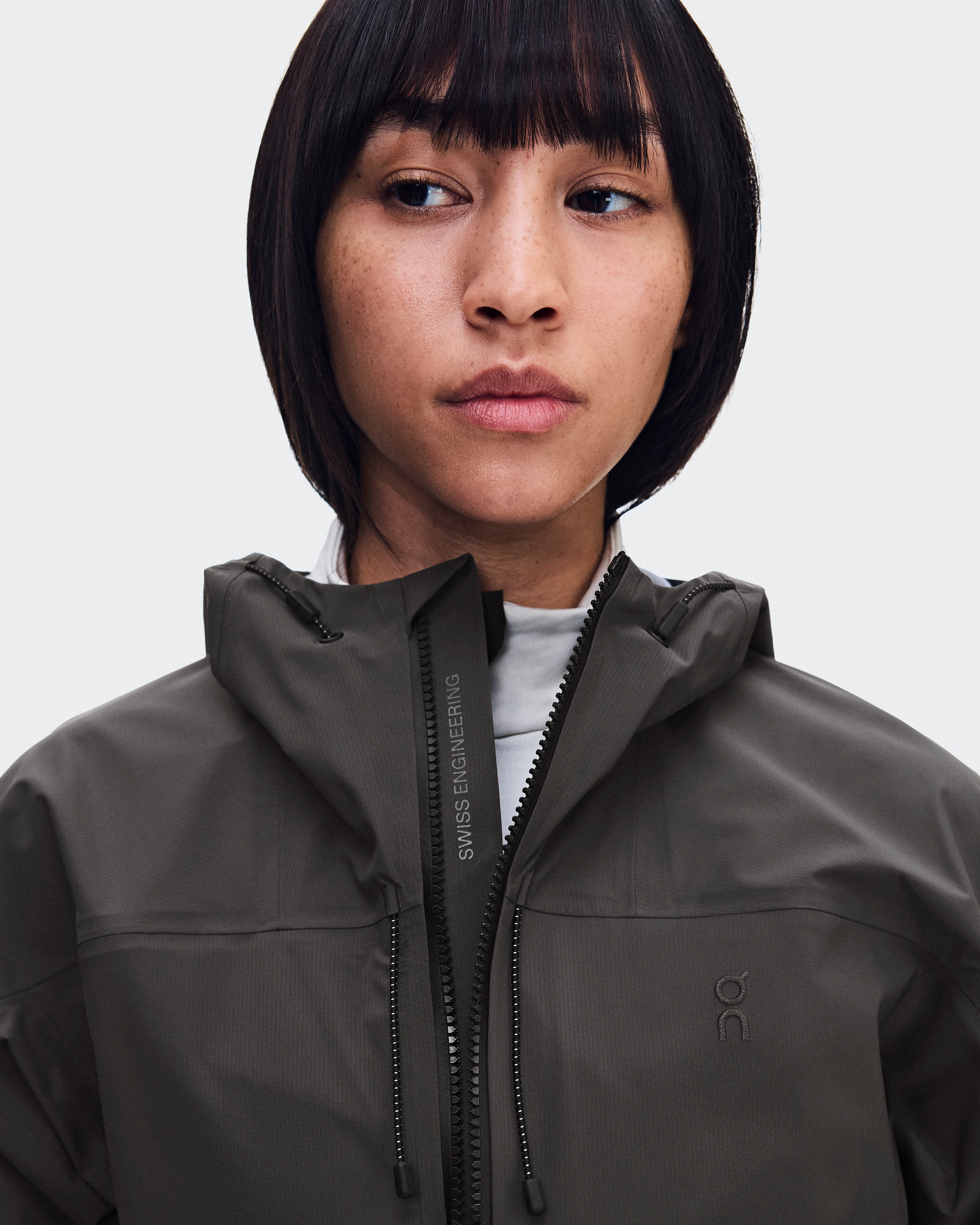 On Ascent Jacket Espresso Women Jackets