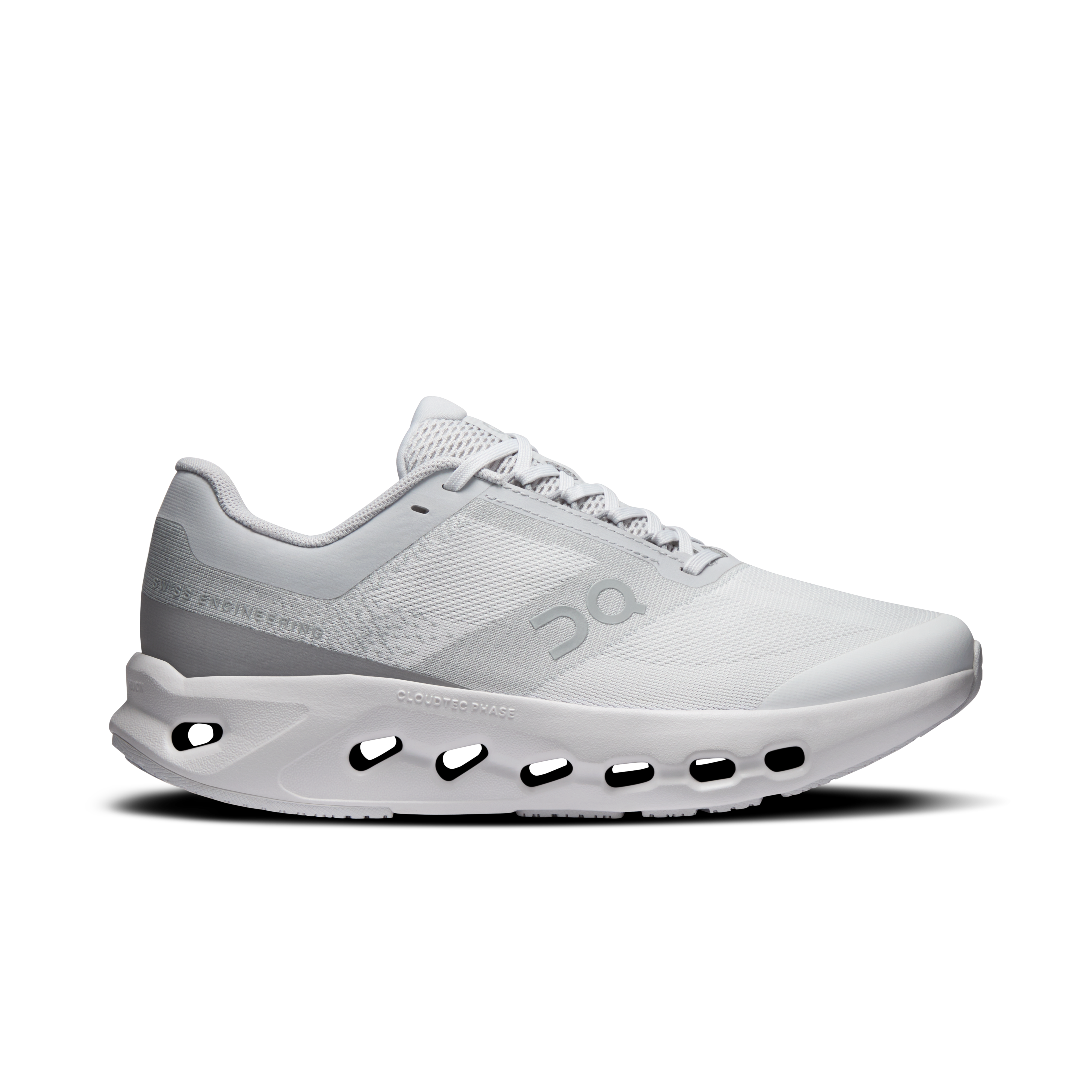 Cloudsurfer Youth Road Running Shoe in Frost/White