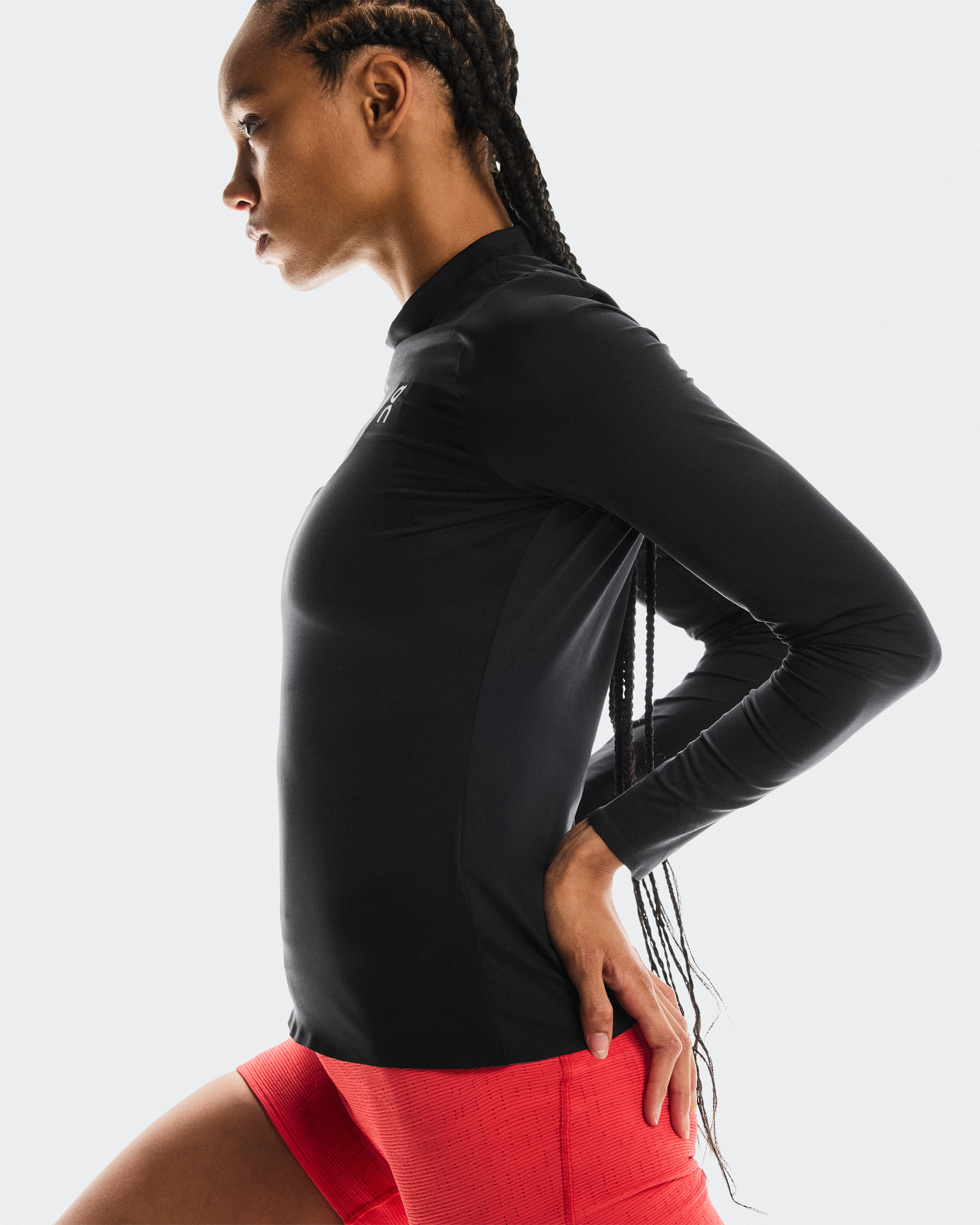 On Pace Long-T Black Women Tops and t-shirts