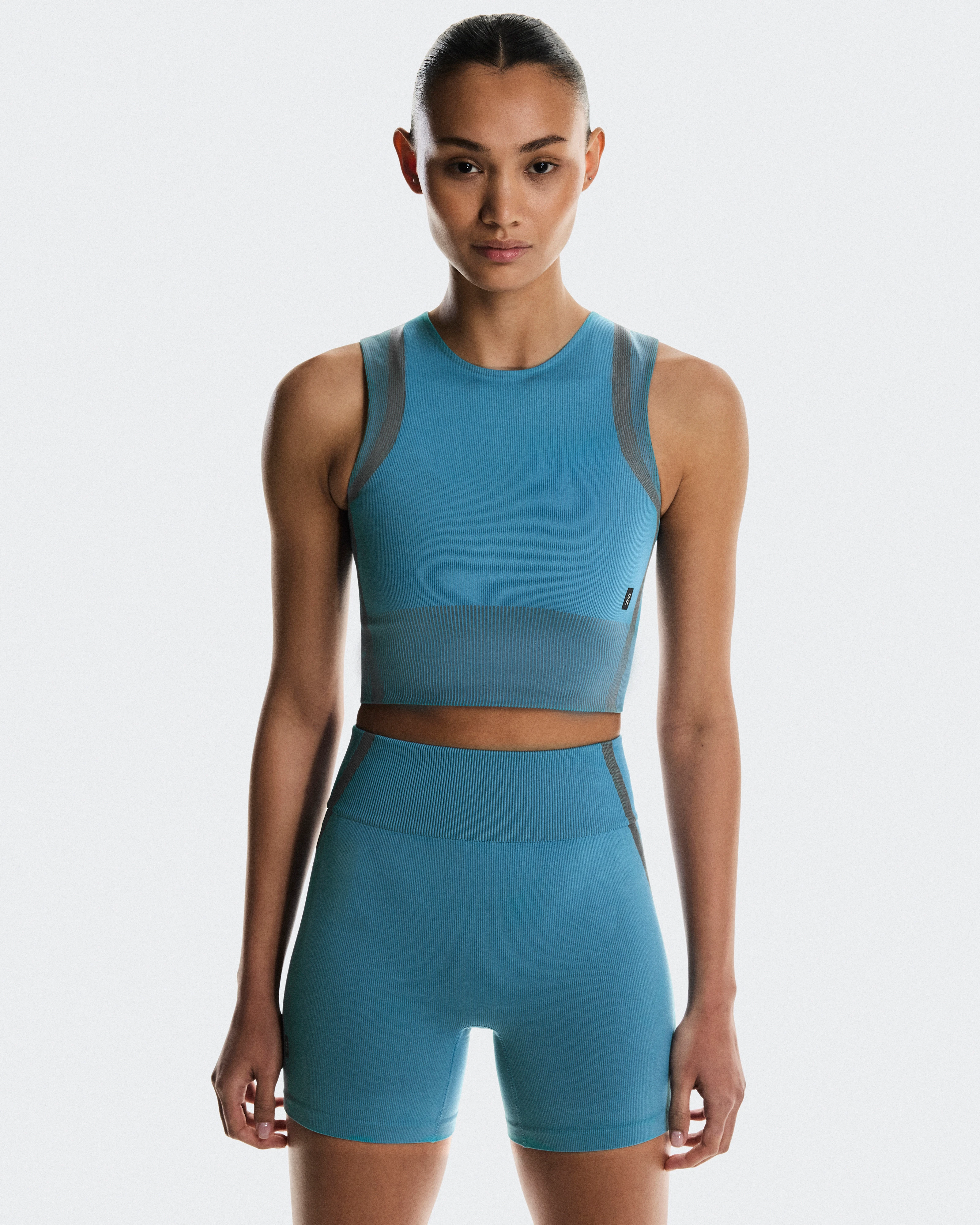 On Studio Knit Crop Niagara & Rock Women Tops and t-shirts