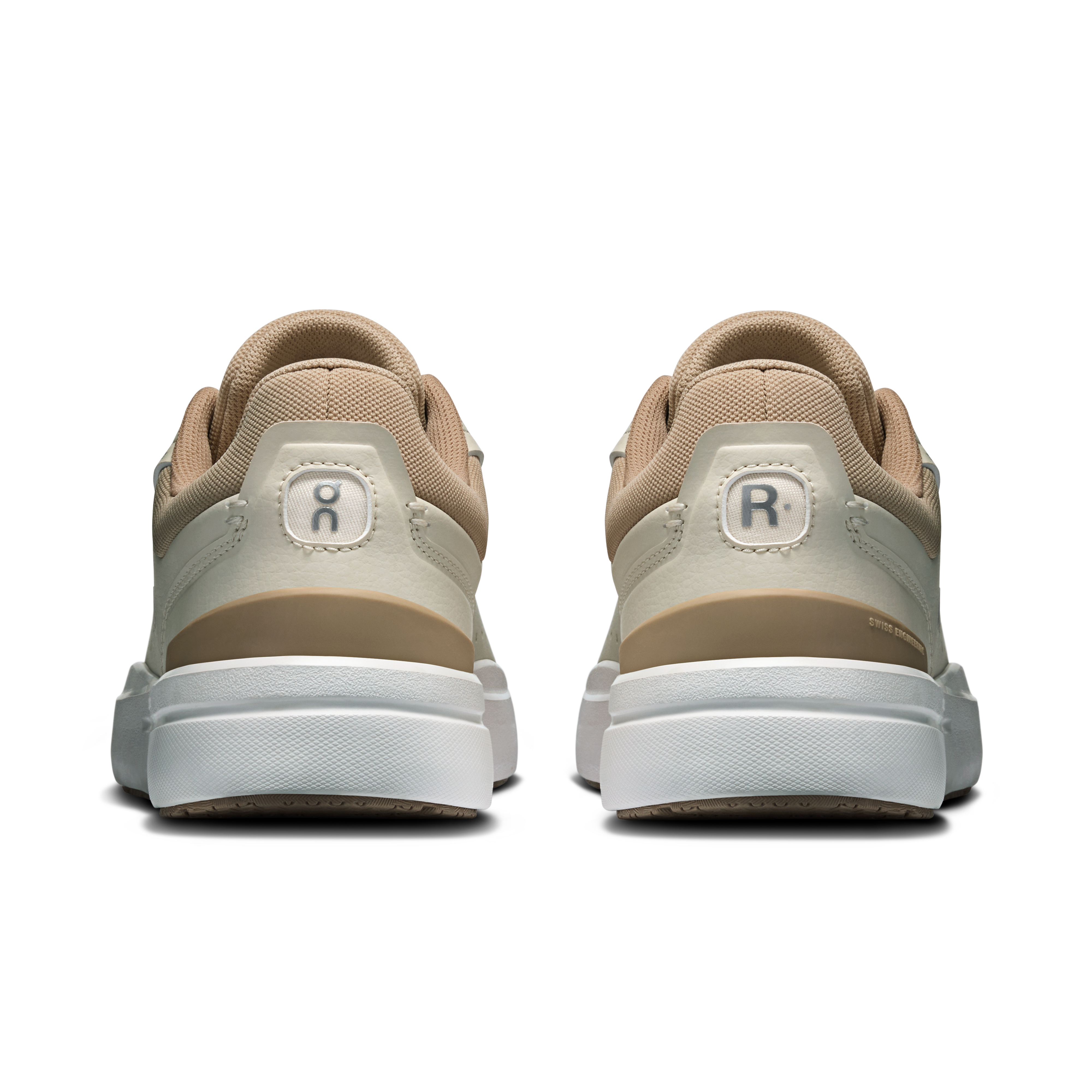 On THE ROGER Advantage Sand & Grain Women – All-day, tennis-inspired, classic style Shoes