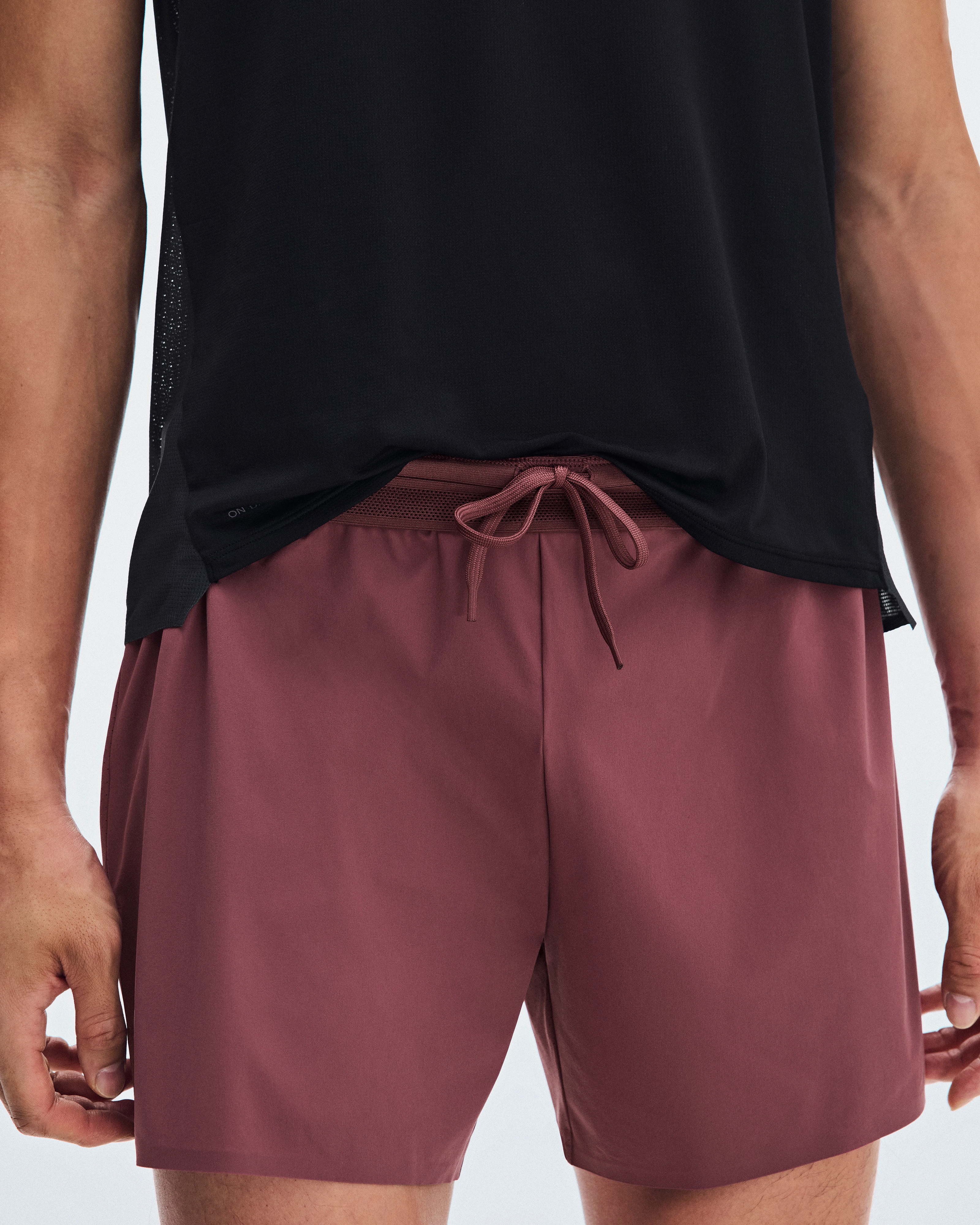 On 5" Performance Shorts Barberry Hombre – Running de rendimiento, ligeros, evacuan el sudor Pantalones cortos