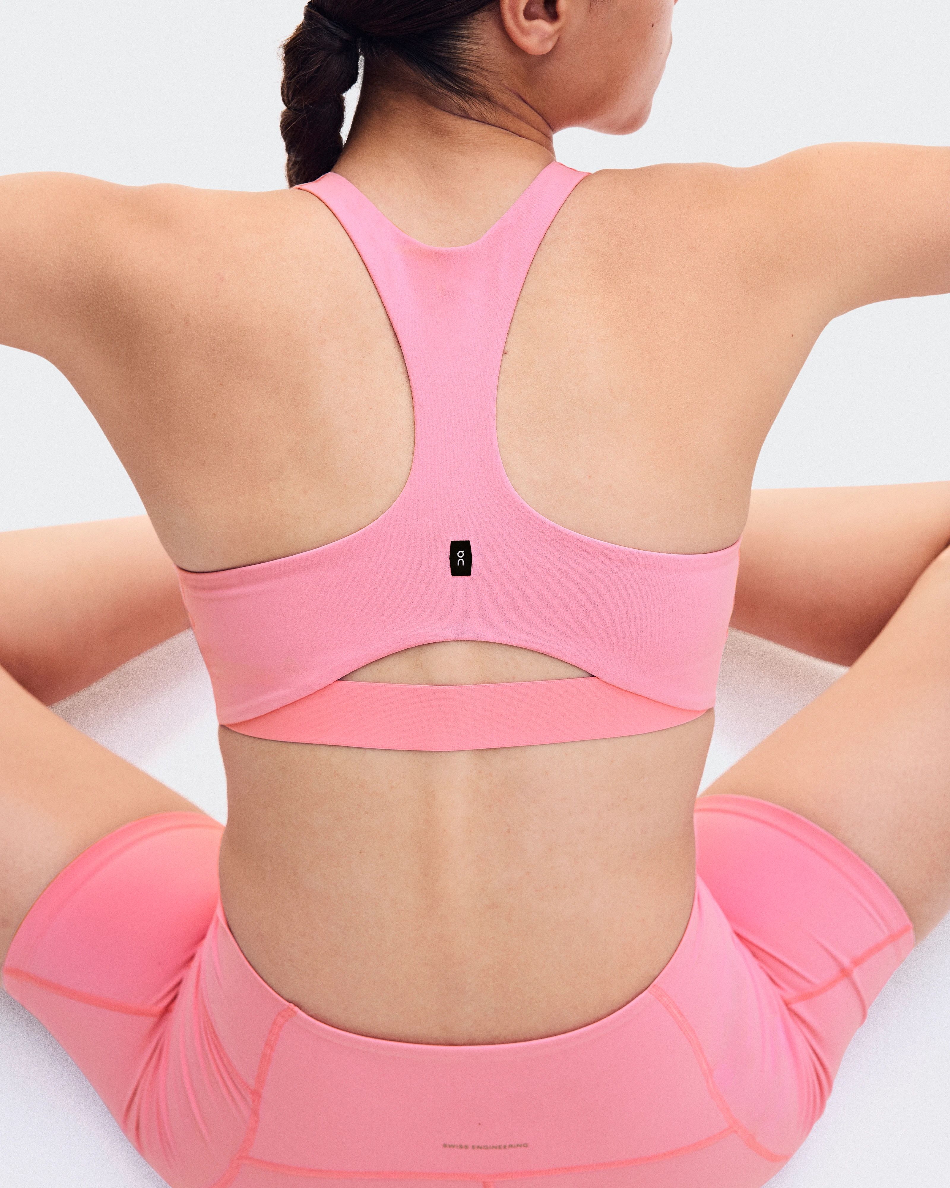 On Studio Racerback Bra Magnolia Feminino Tops