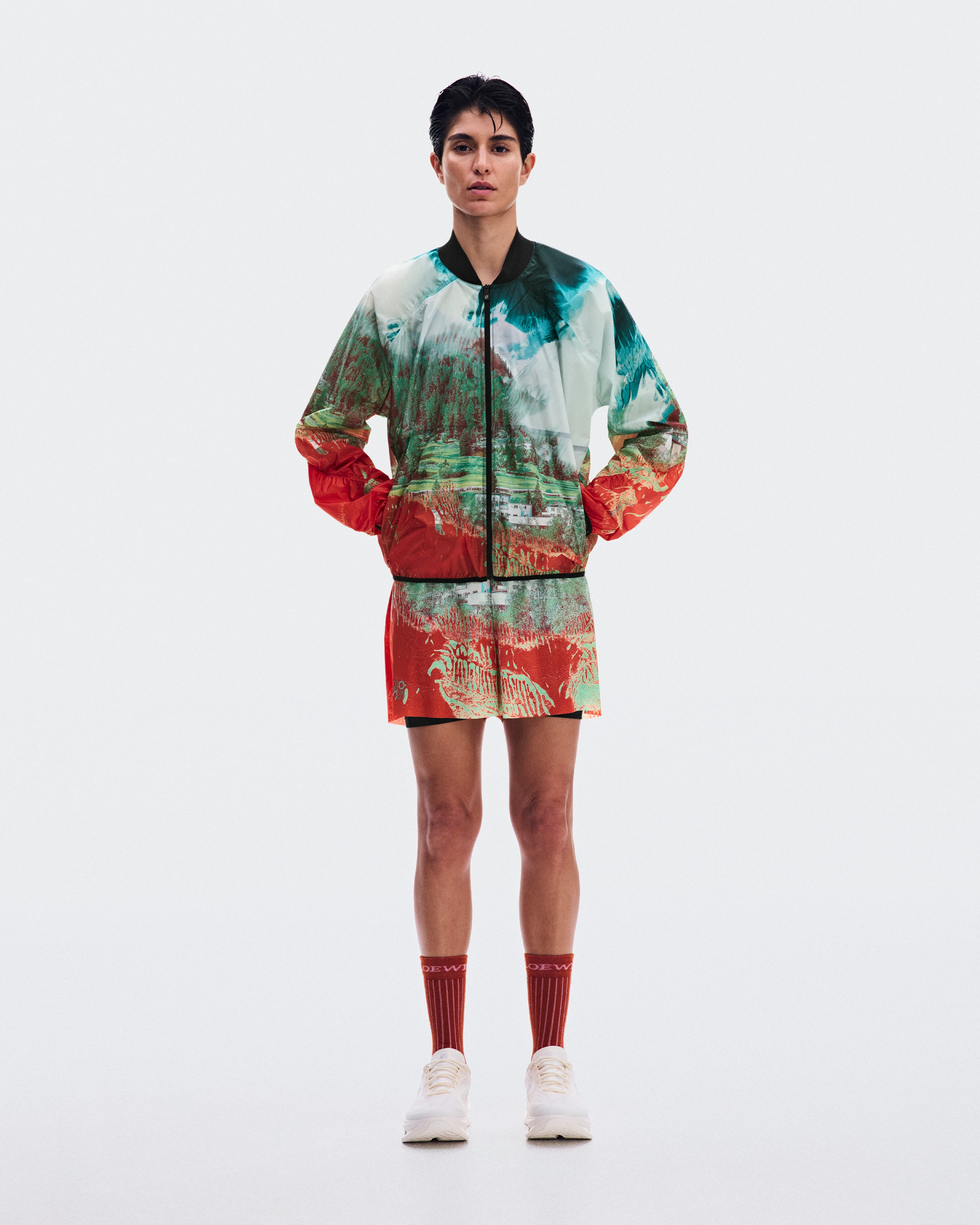 On Zip-Up Jacket LOEWE Multicolor Women Jackets