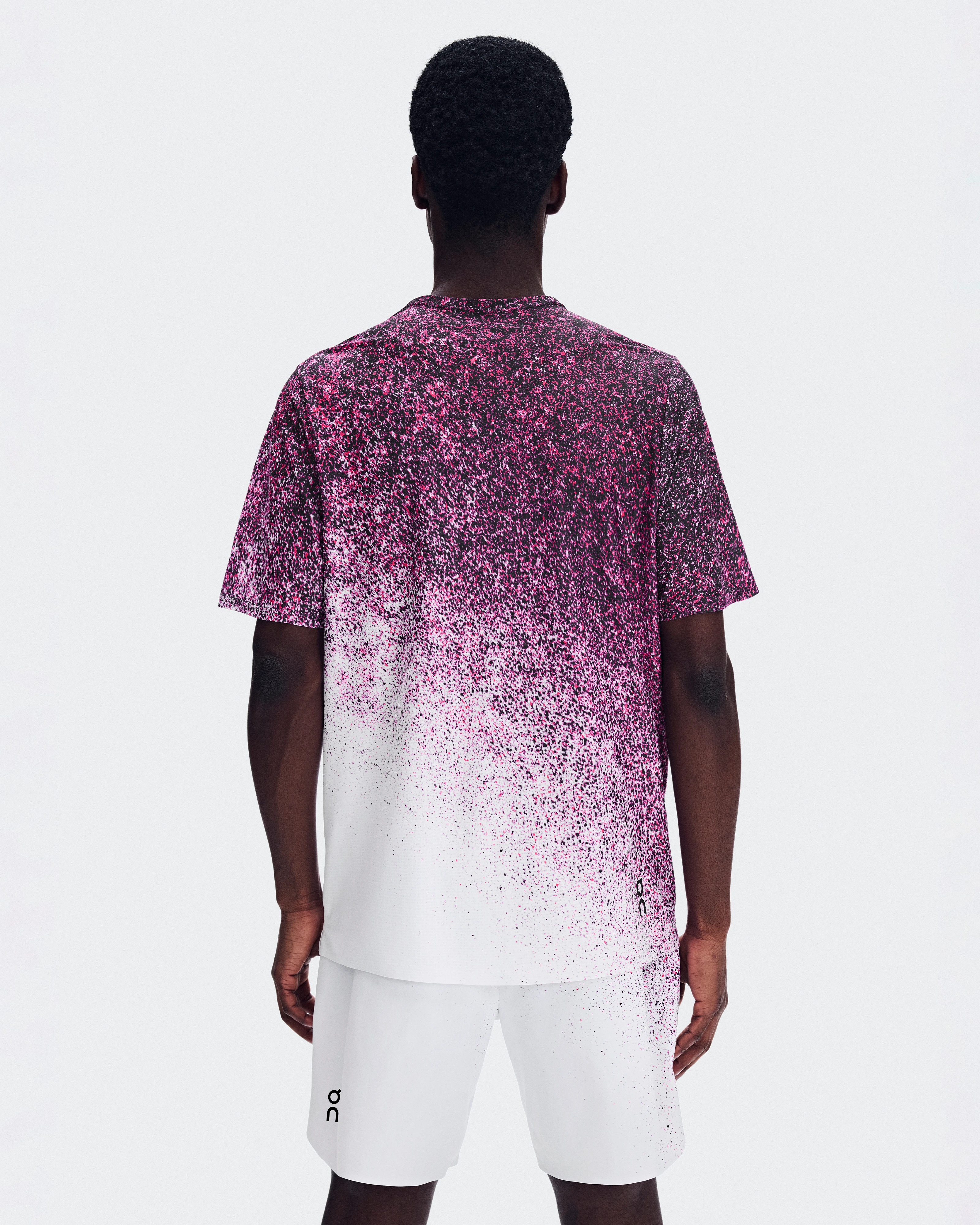 On Court-T Fade Nebula & White Men Tops and t-shirts