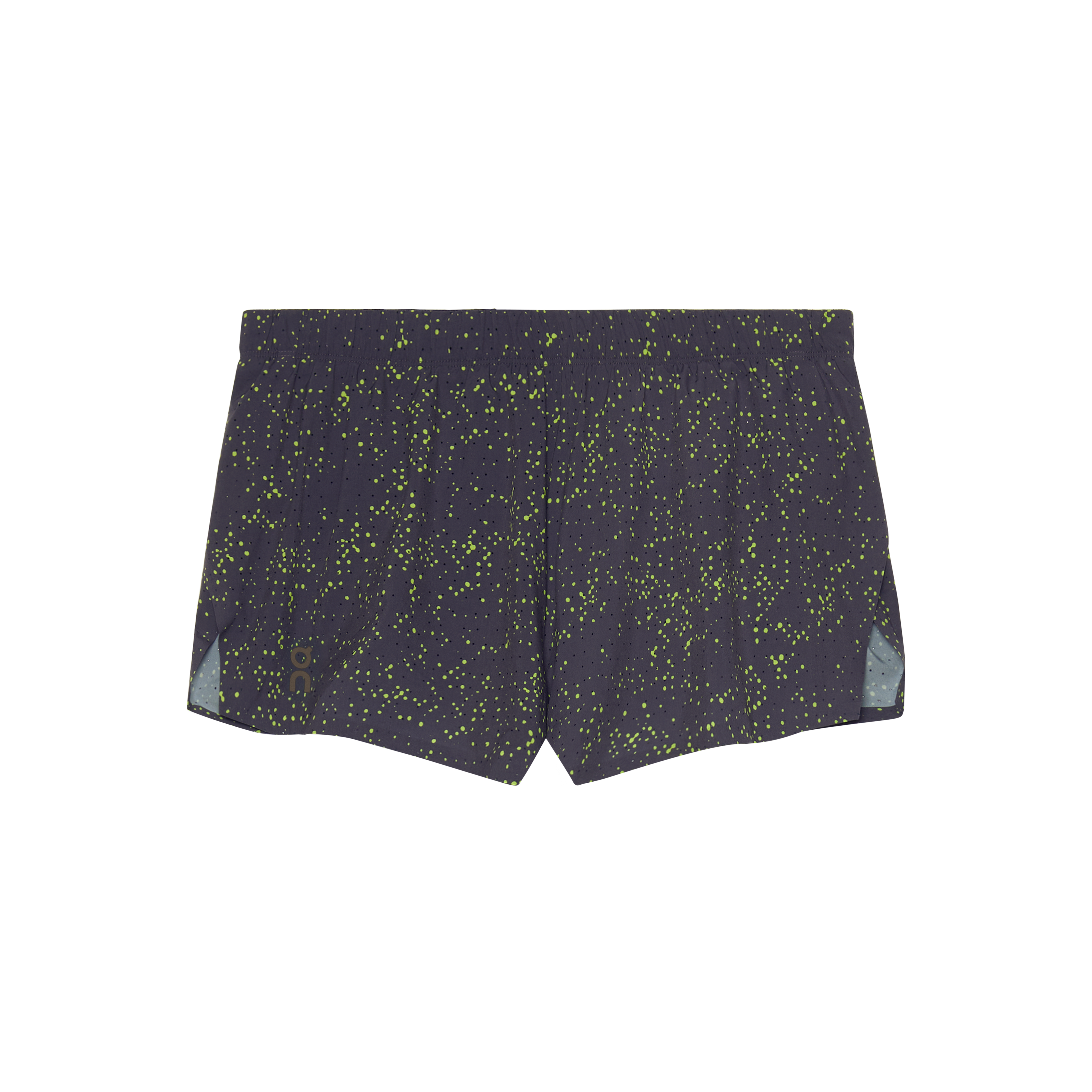 未使用 オンOn Running Shorts W Cerulean Black NwT ON CLOUD Running Shorts w/short liner Women's size X
