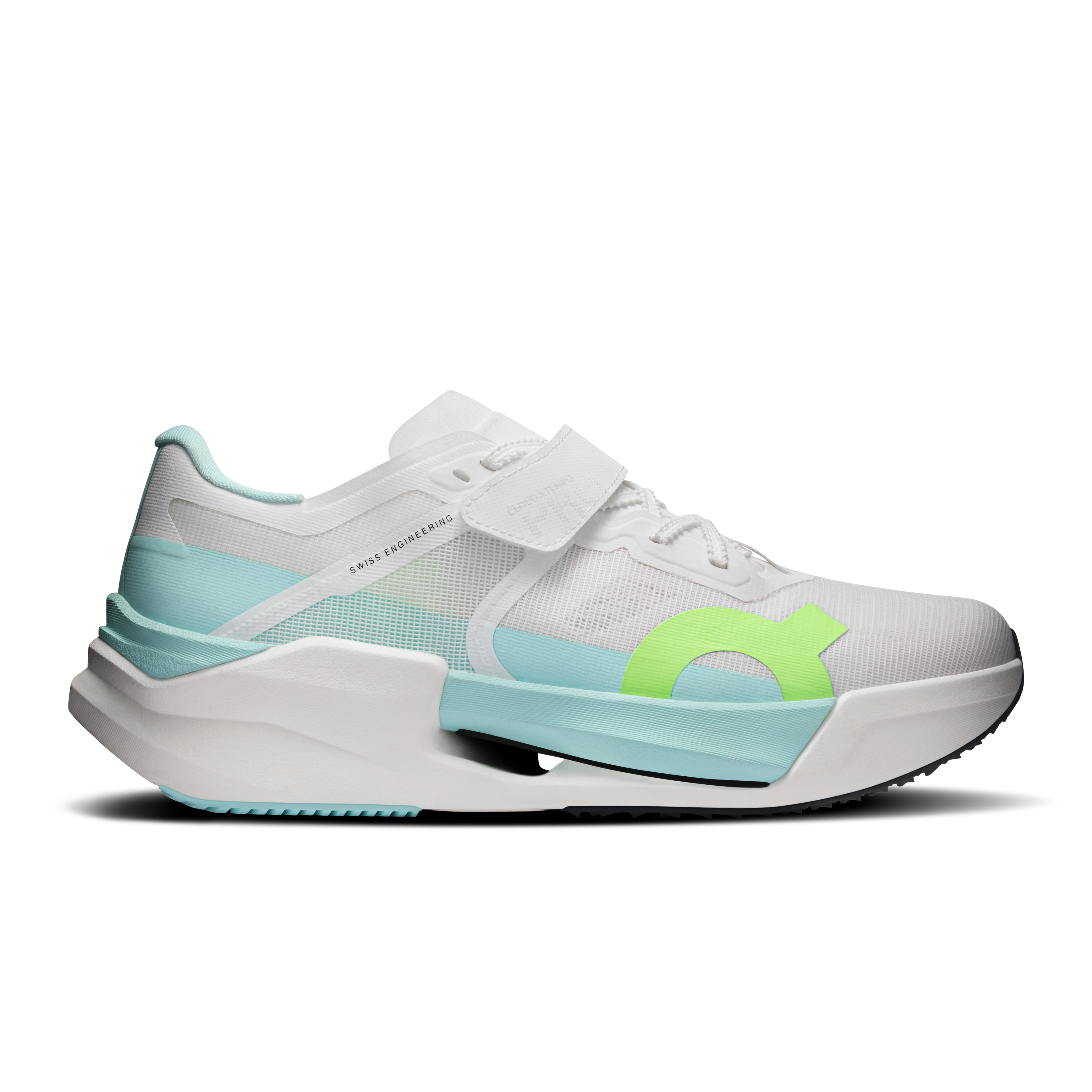 On Cloud X Tempo Pro White & Celeste Women training_shoes Shoes