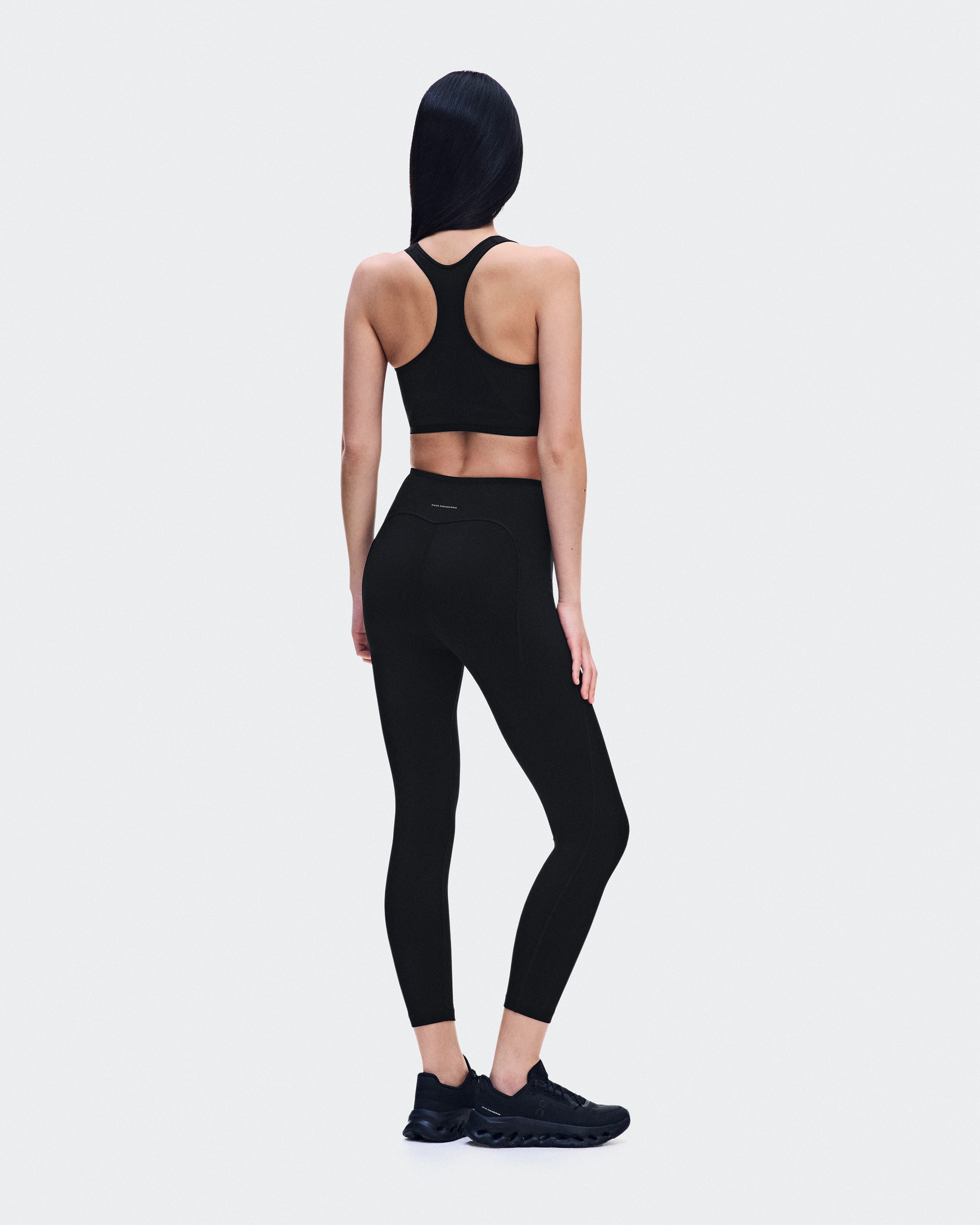 On Train Tights 7/8 Black Women Tights