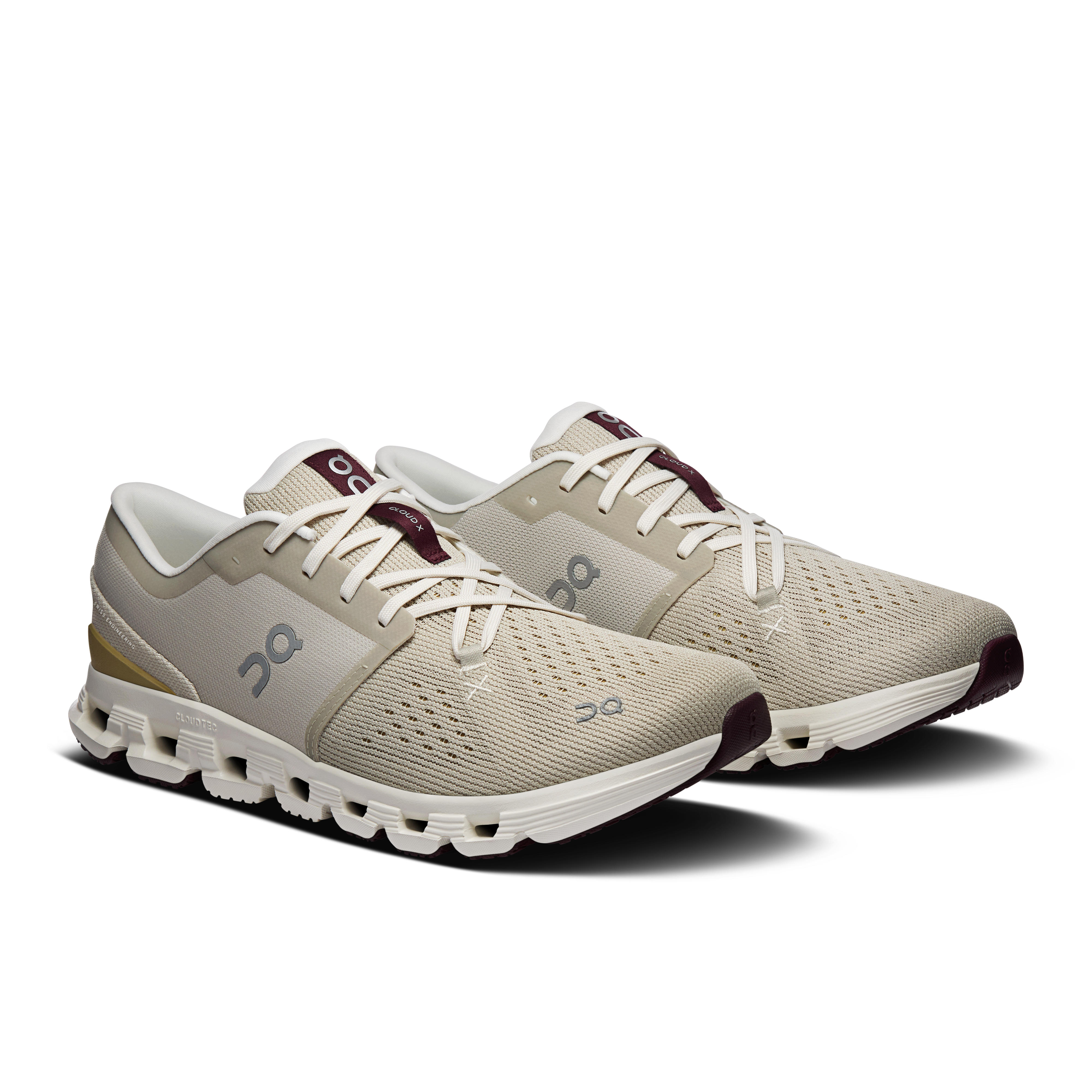 On Cloud X 4 Pelican & Ice Men training_shoes Shoes