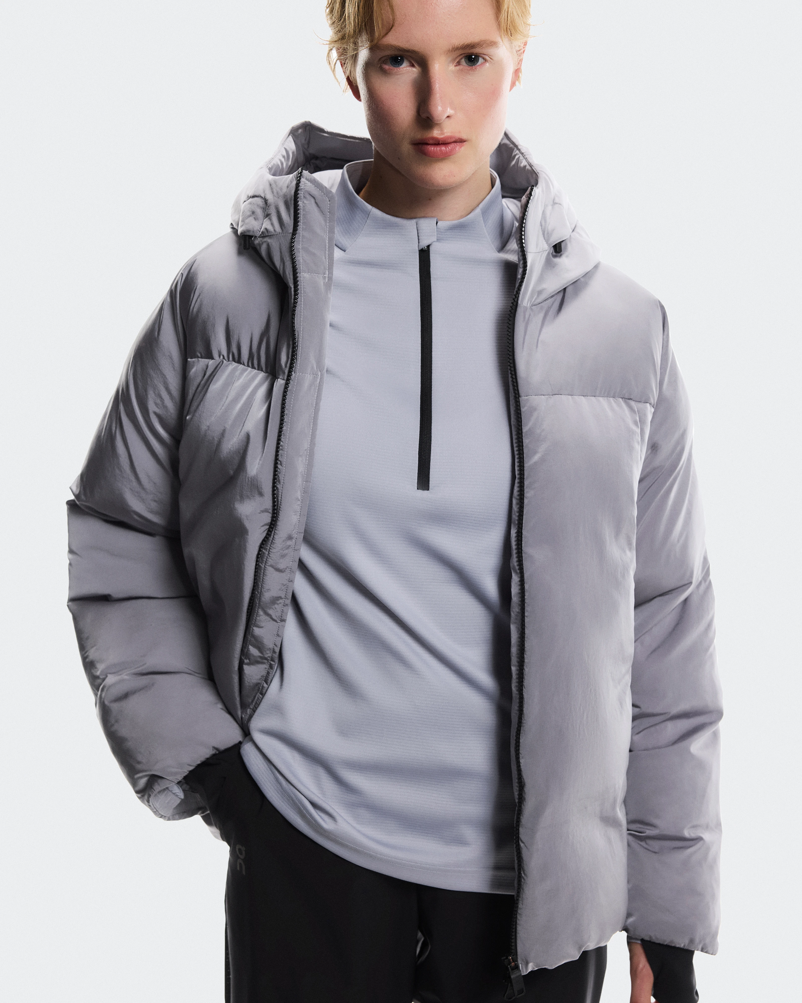 On All-Day Puffer Jacket Lilac Women Jackets