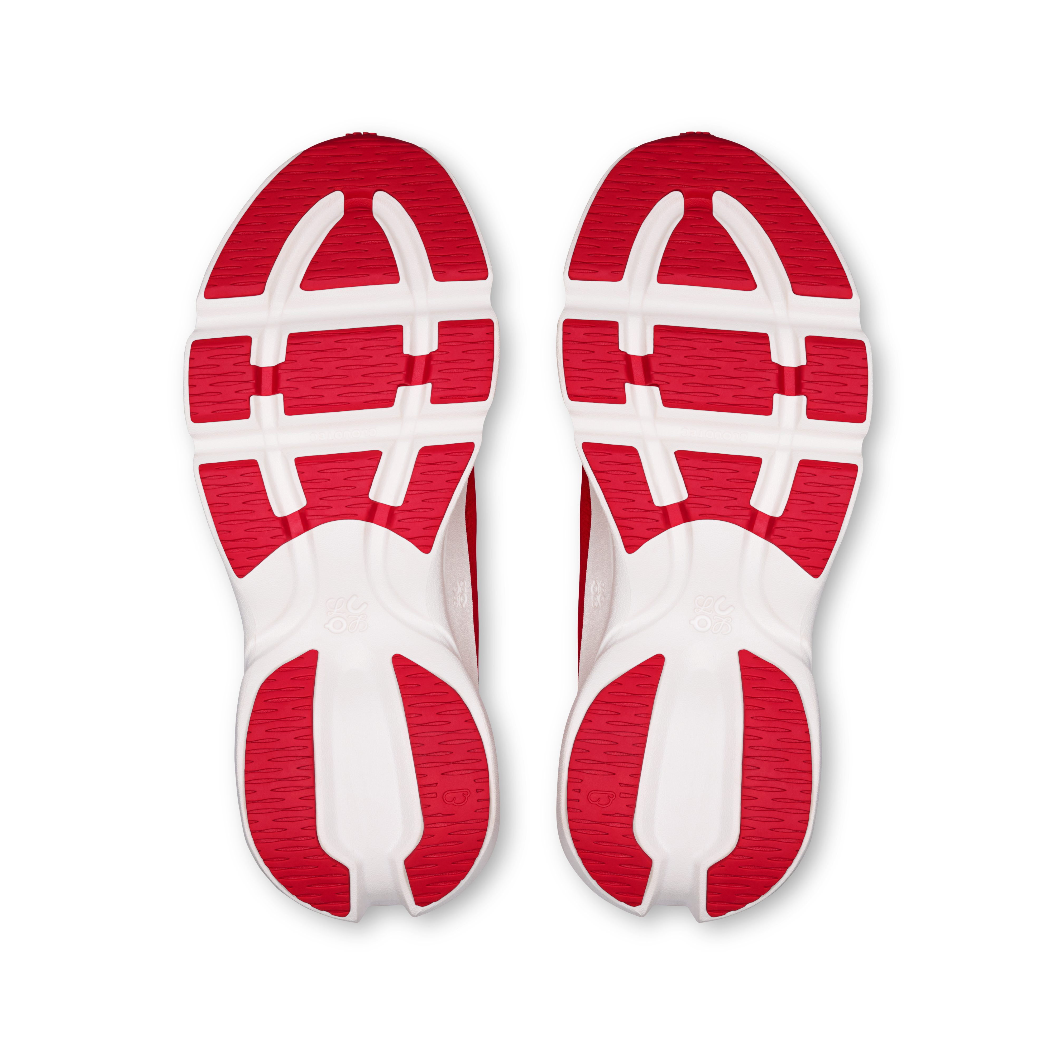 On Cloudsolo LOEWE Red & Eggshell Women Active life Shoes
