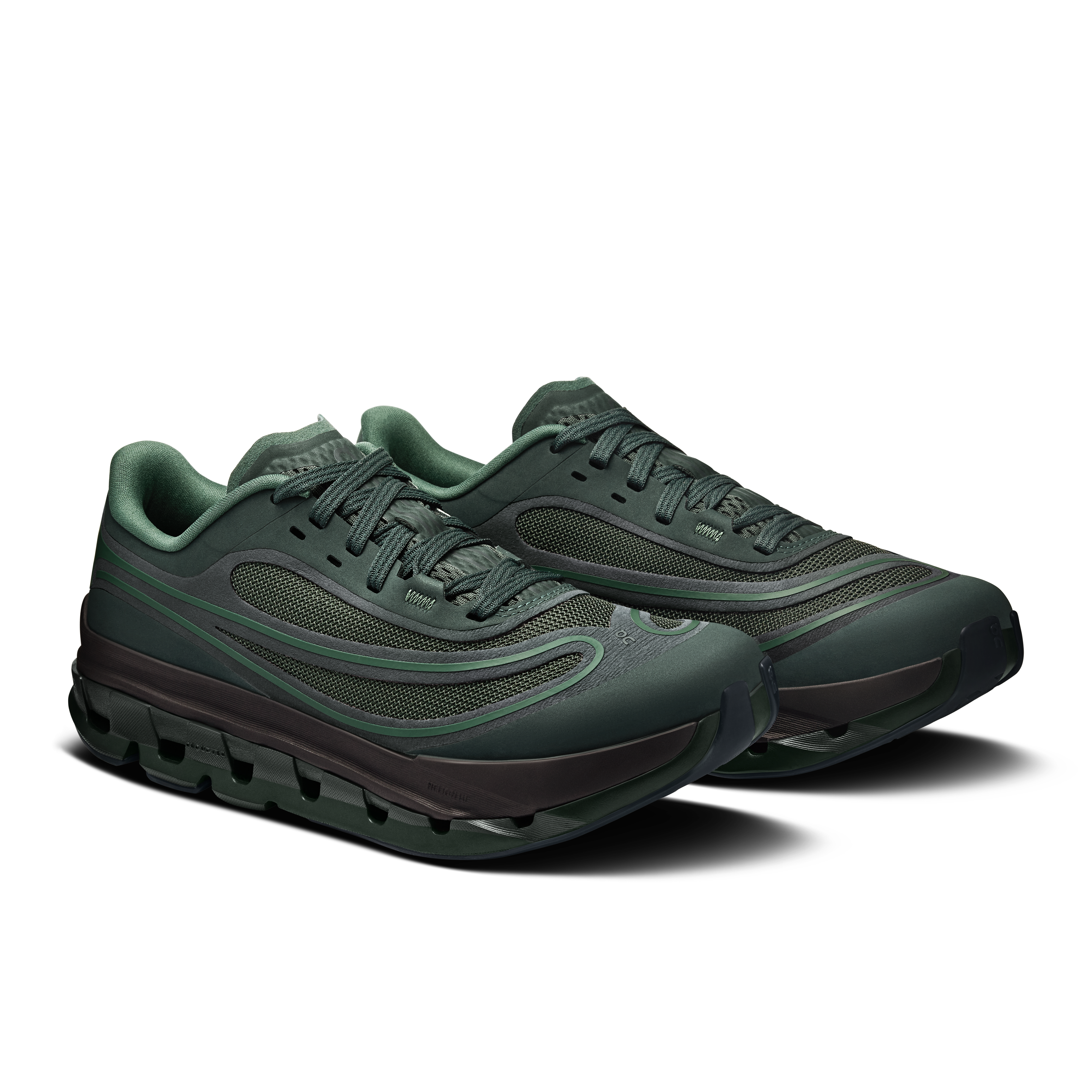 On Cloudflow 5 AD Obsidian & Evergreen Femme Active Life Chaussures