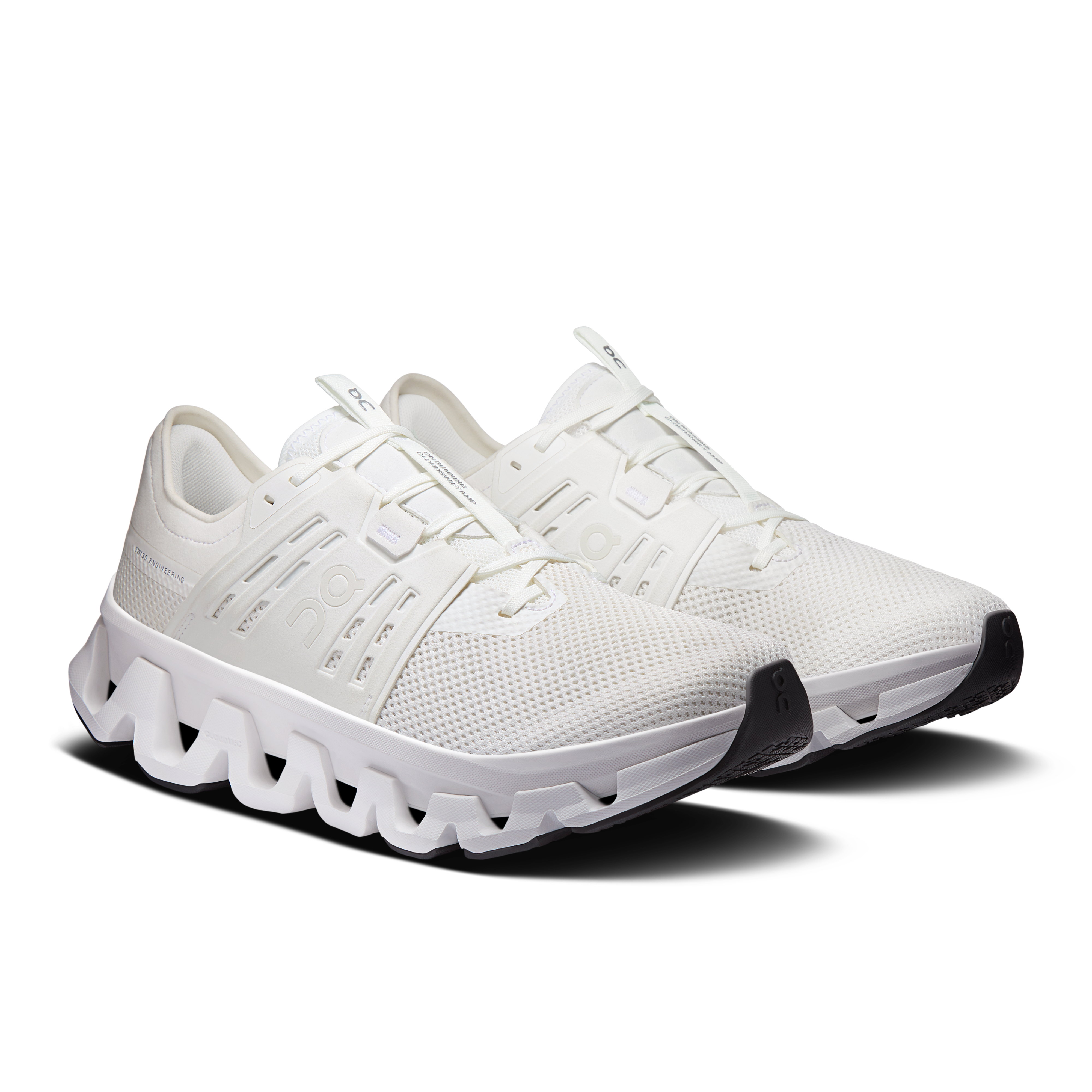 On Cloudswift Amp White & White メンズ ロードランニング シューズ