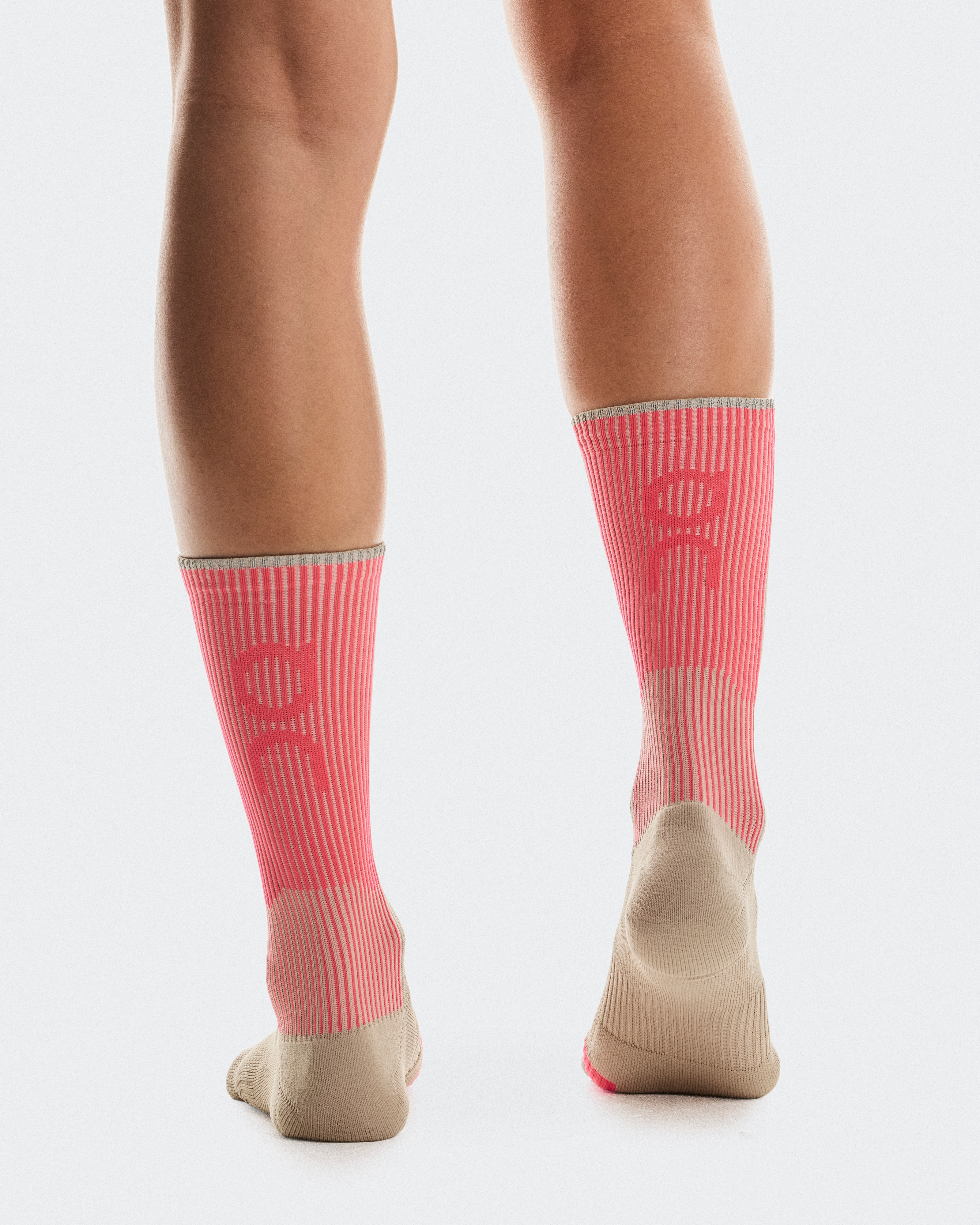 Performance Run Sock HighUnisex / Desert | Pink / 47 - 49
