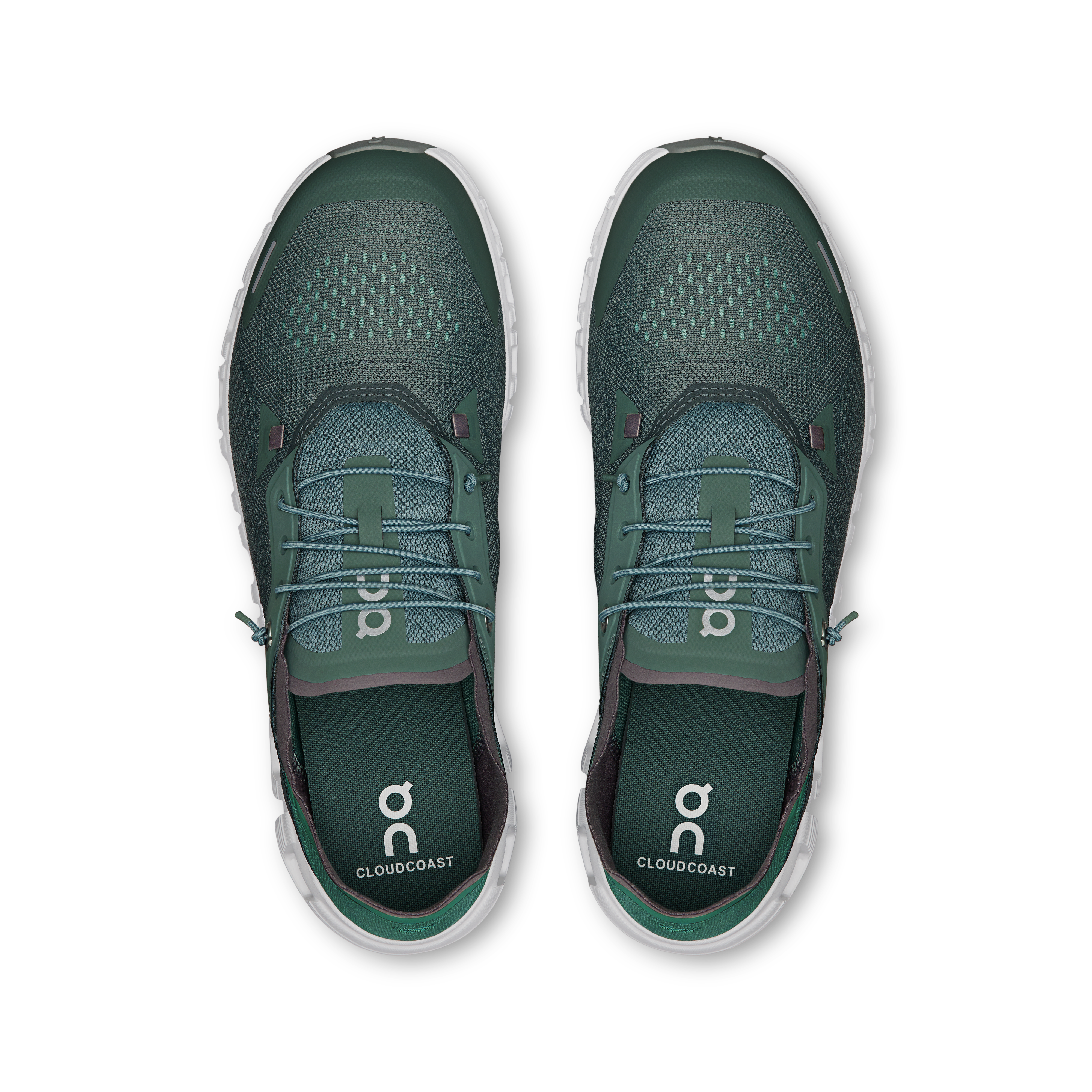 On Cloud 6 Coast Olive & White Men Active life Shoes