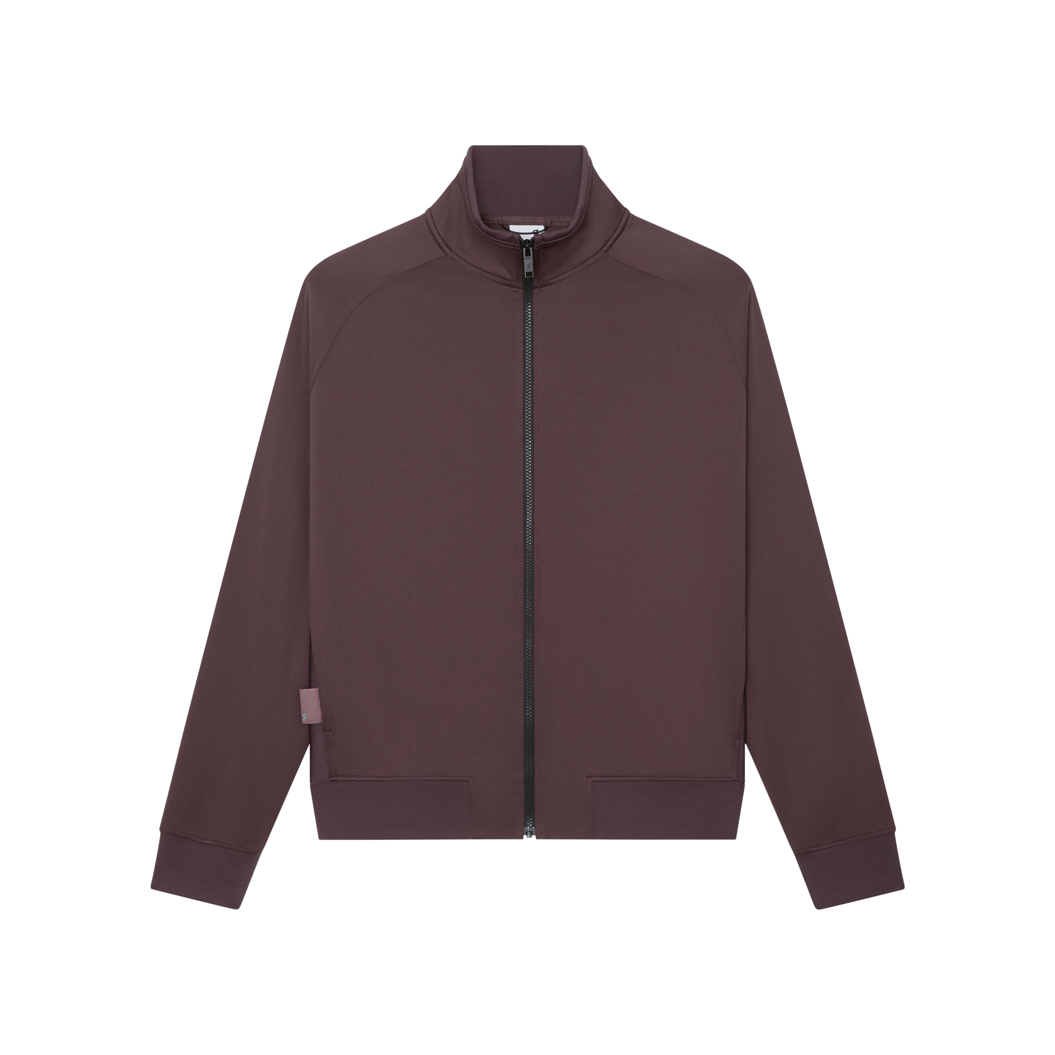 Courtside Full-Zip Jacket in Mulberry