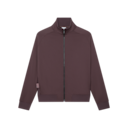 Courtside Full-Zip Jacket in Mulberry