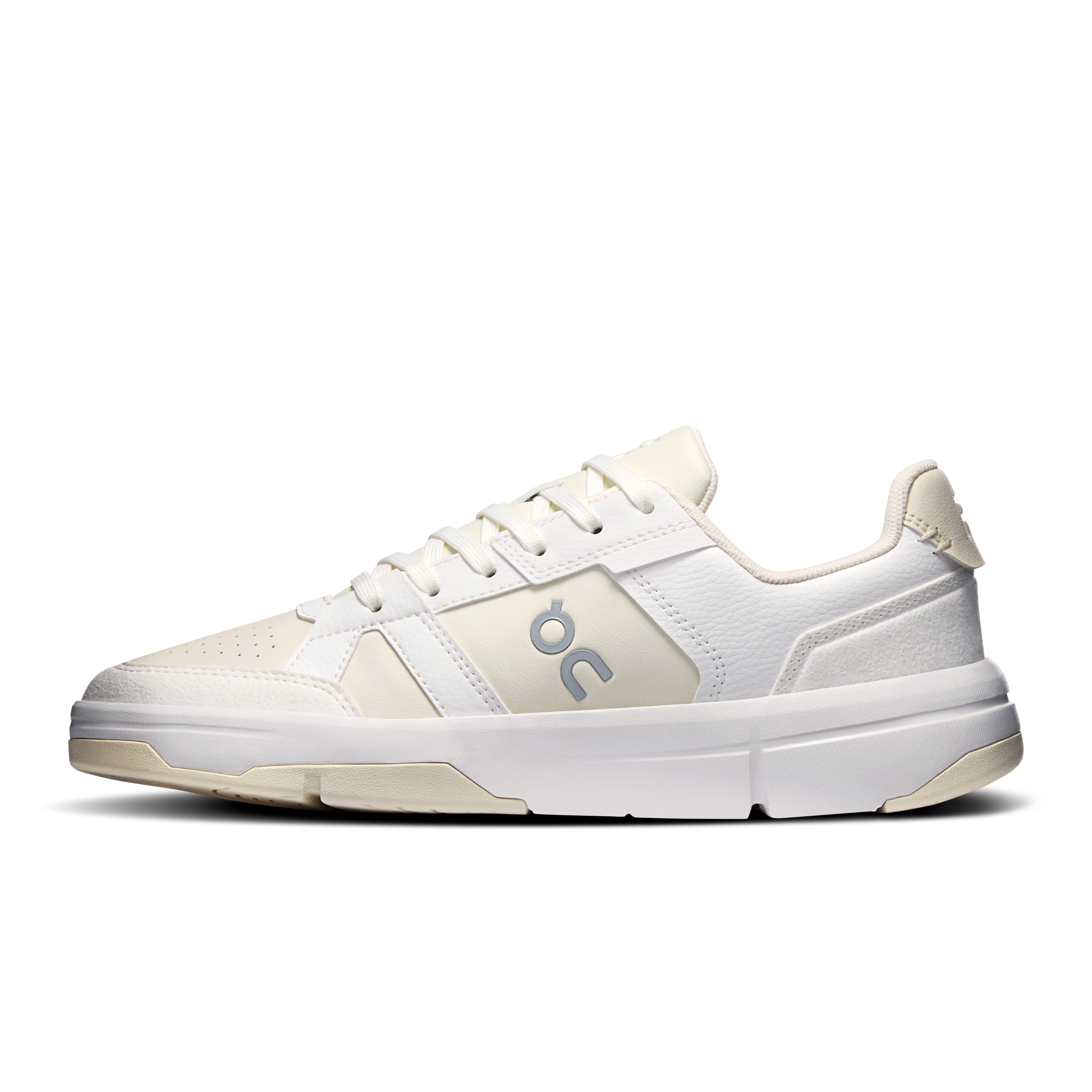 On THE ROGER Clubhouse White & Dew Women Tennis Shoes