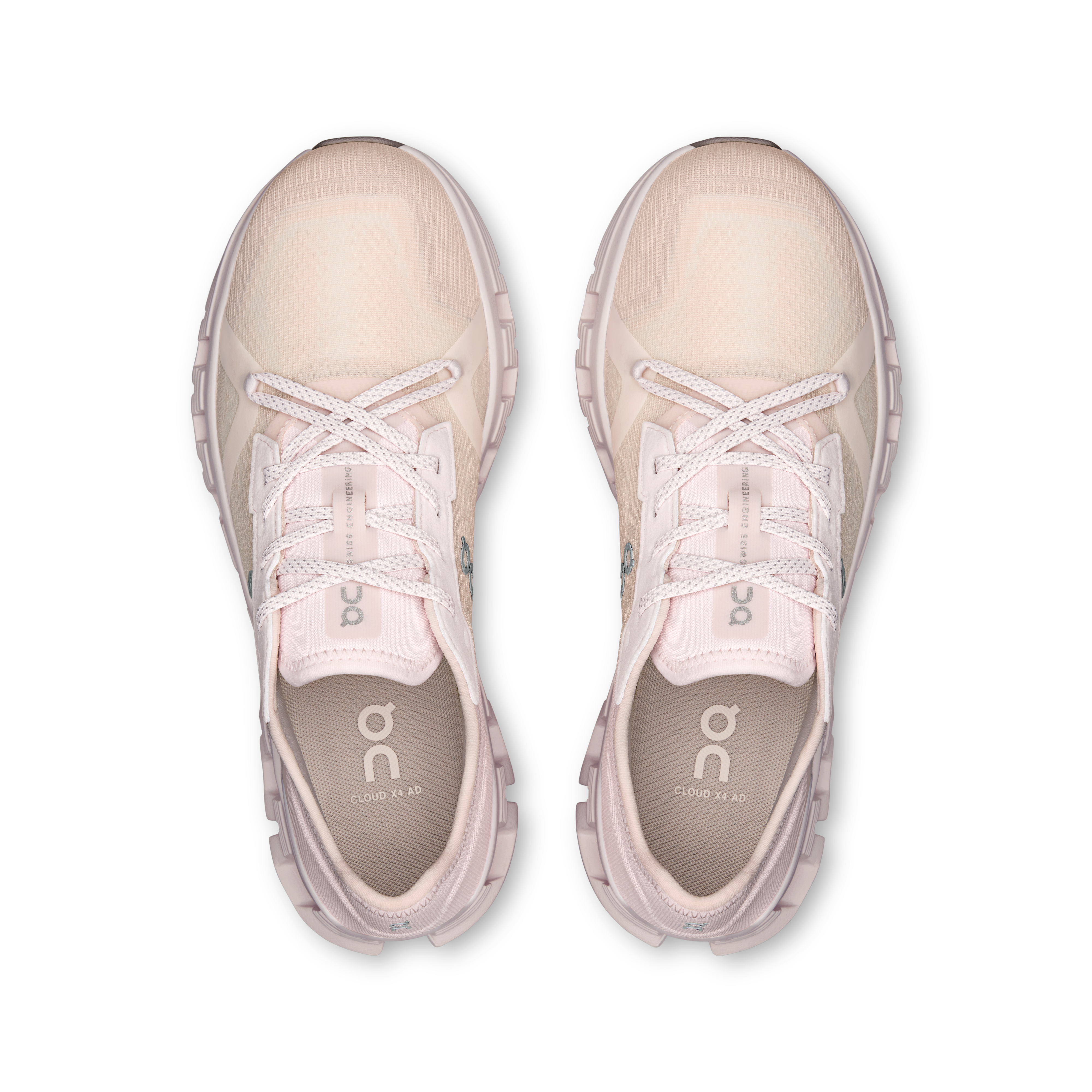 On Cloud X 4 AD Salt & Lily Women – Training, all-day Shoes