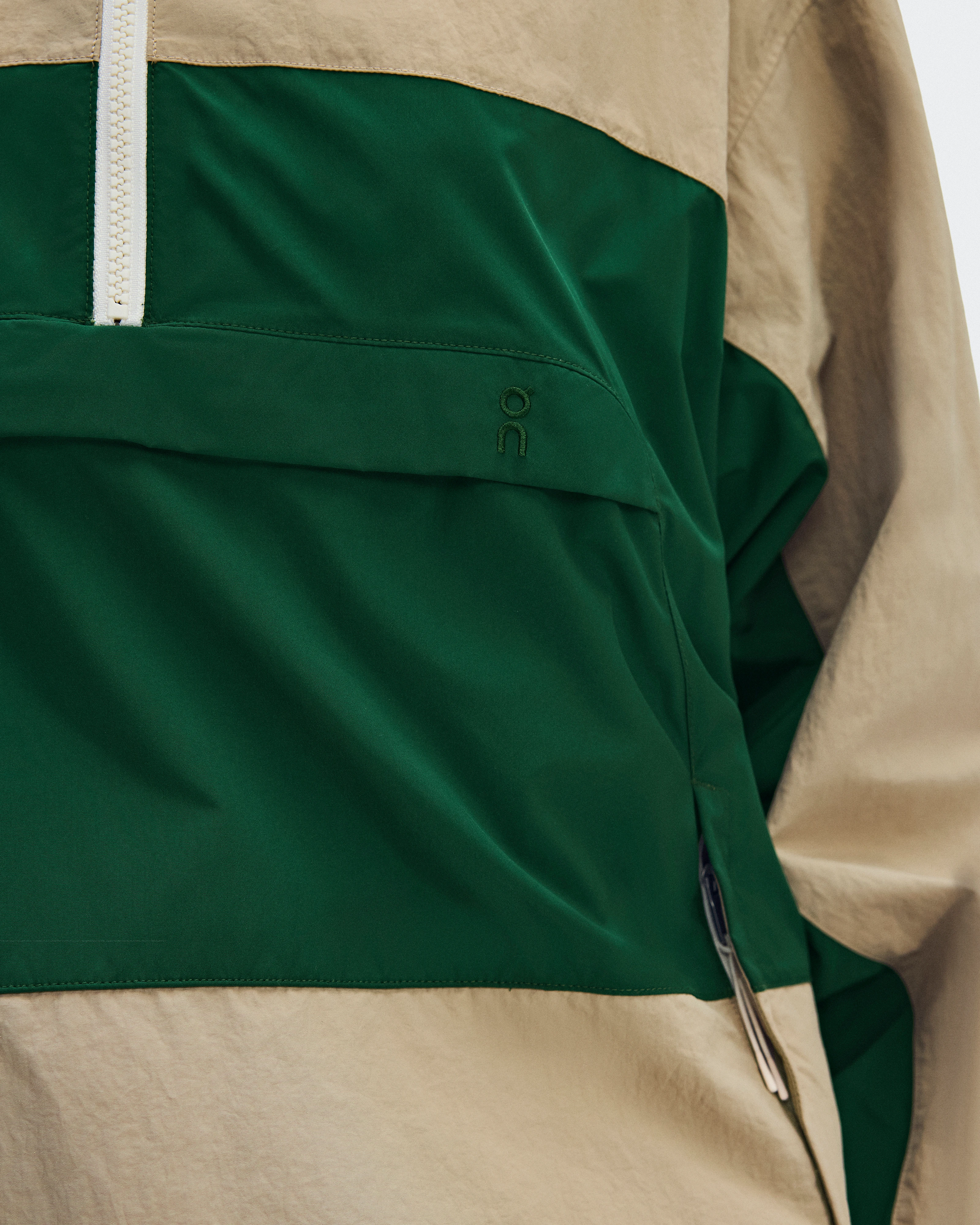 On Half-Zip Anorak Kasha Donna Giacche