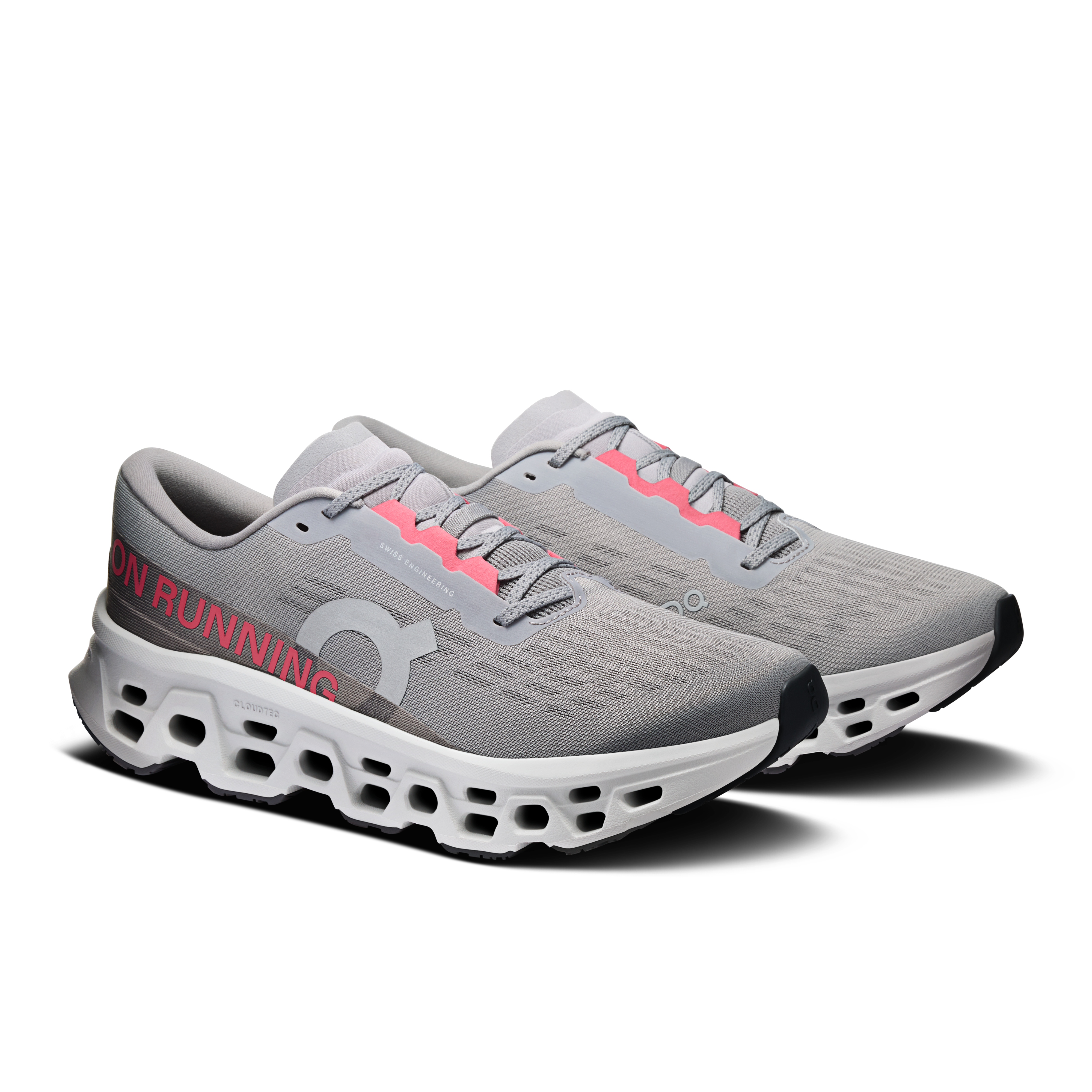 On Cloudmonster 3 Alloy & Glacier Masculino Corrida de rua Tênis