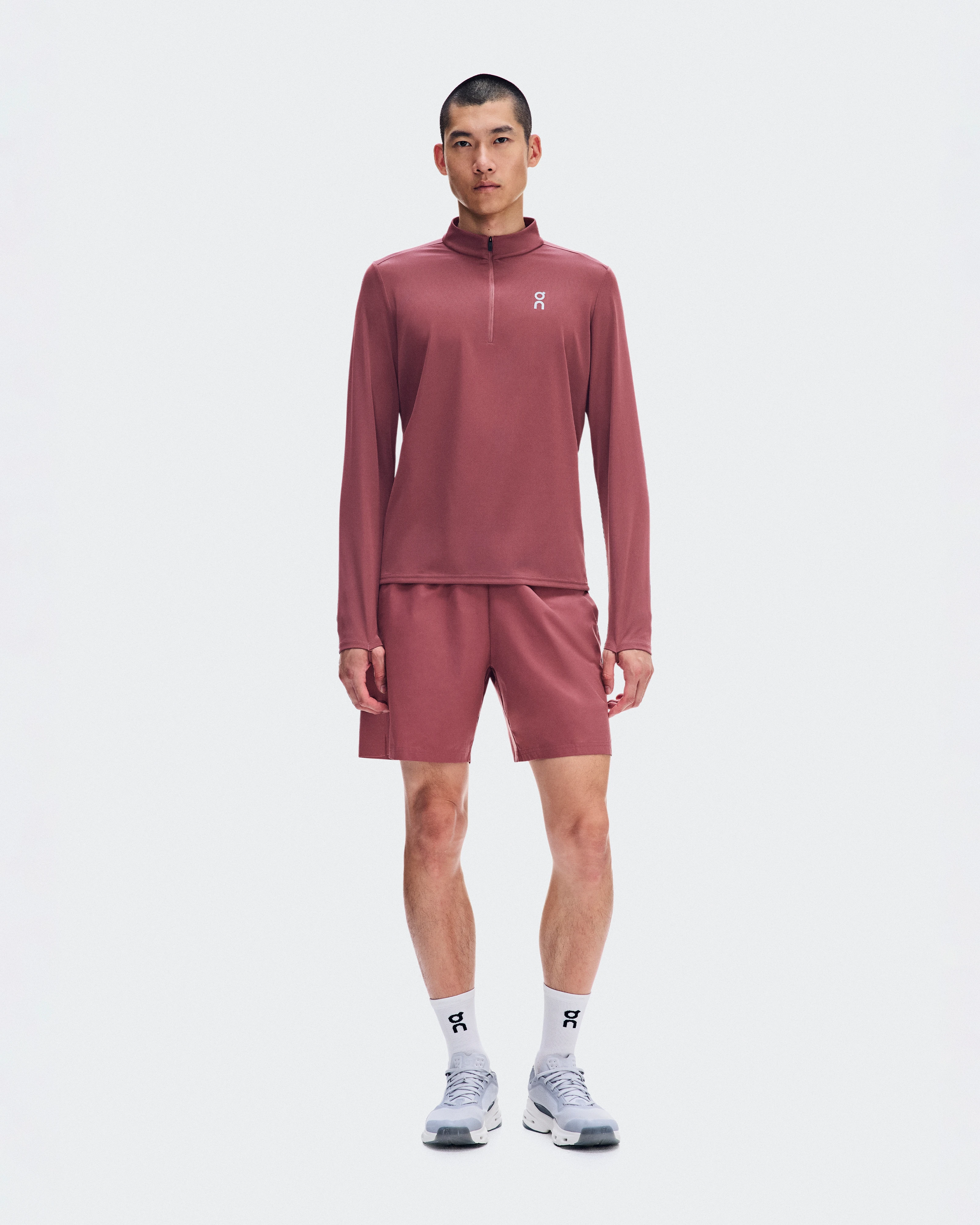On Core 1/4 Zip Barberry Men Hoodies and sweatshirts