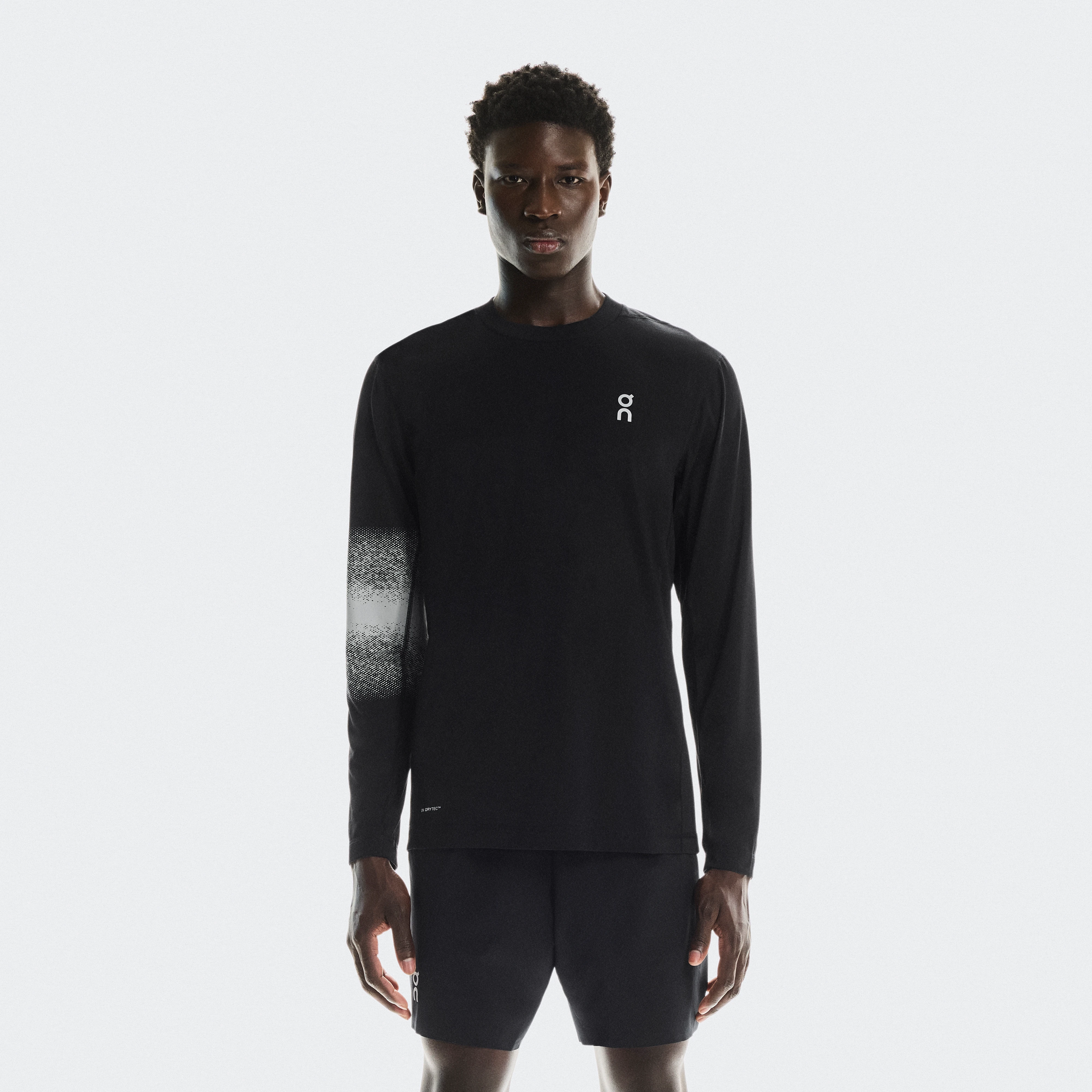 On Train Long-T Graphic Black Men Men – High-intensity training, sweat-wicking, versatile Tops and t-shirts