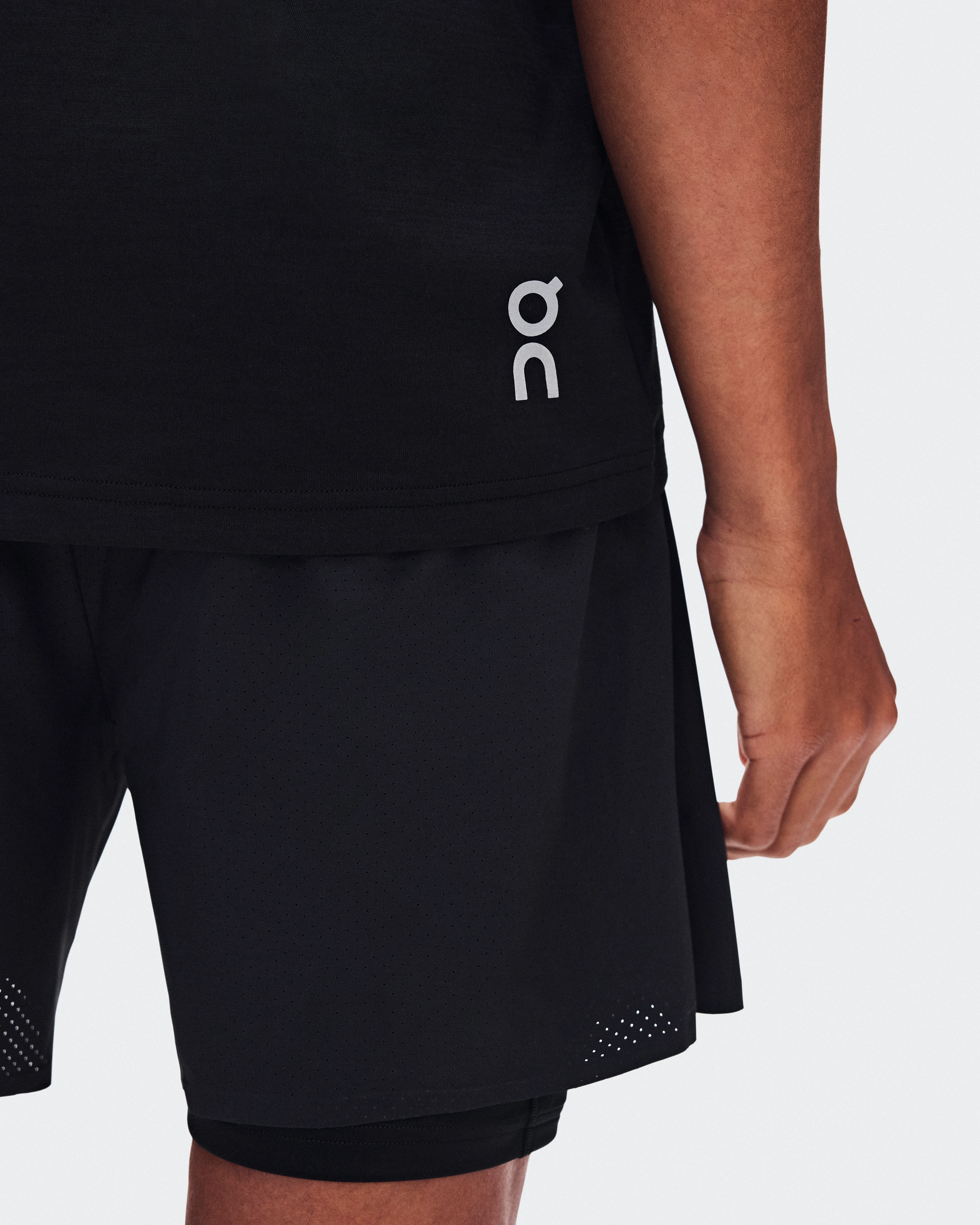 On On Run Tank Black Men Tops and t-shirts