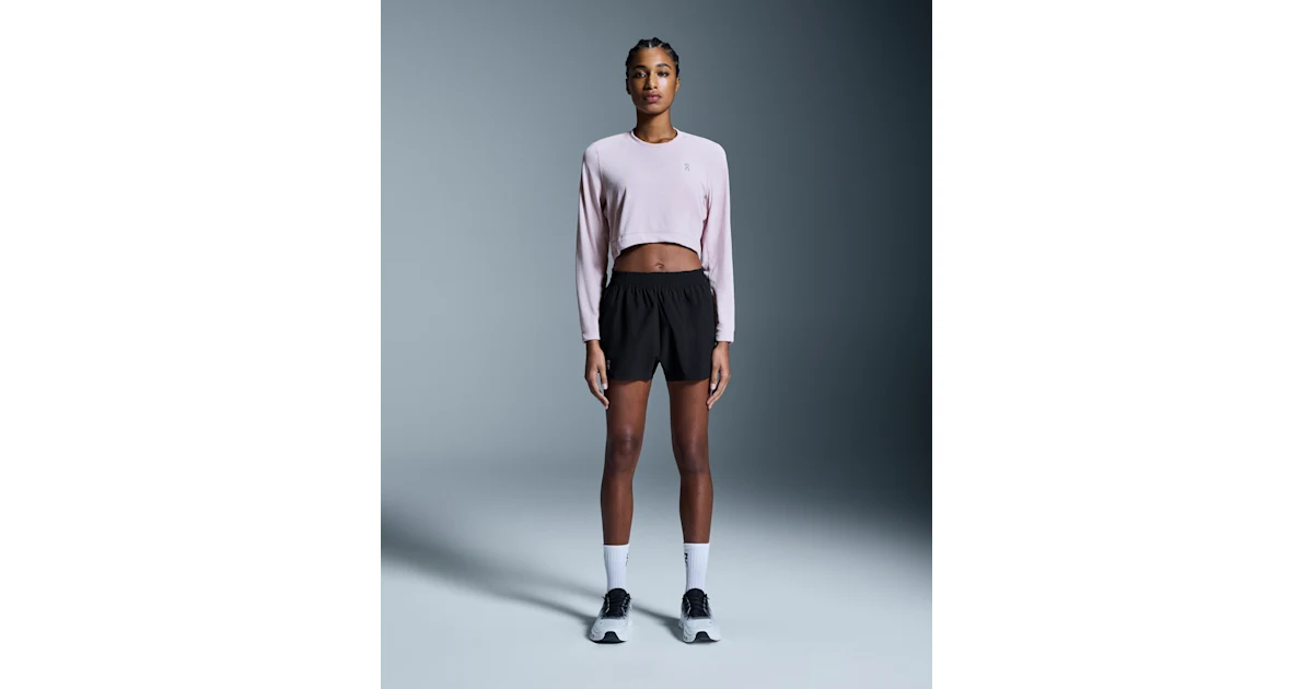 Shorts Train para mujer negros · On