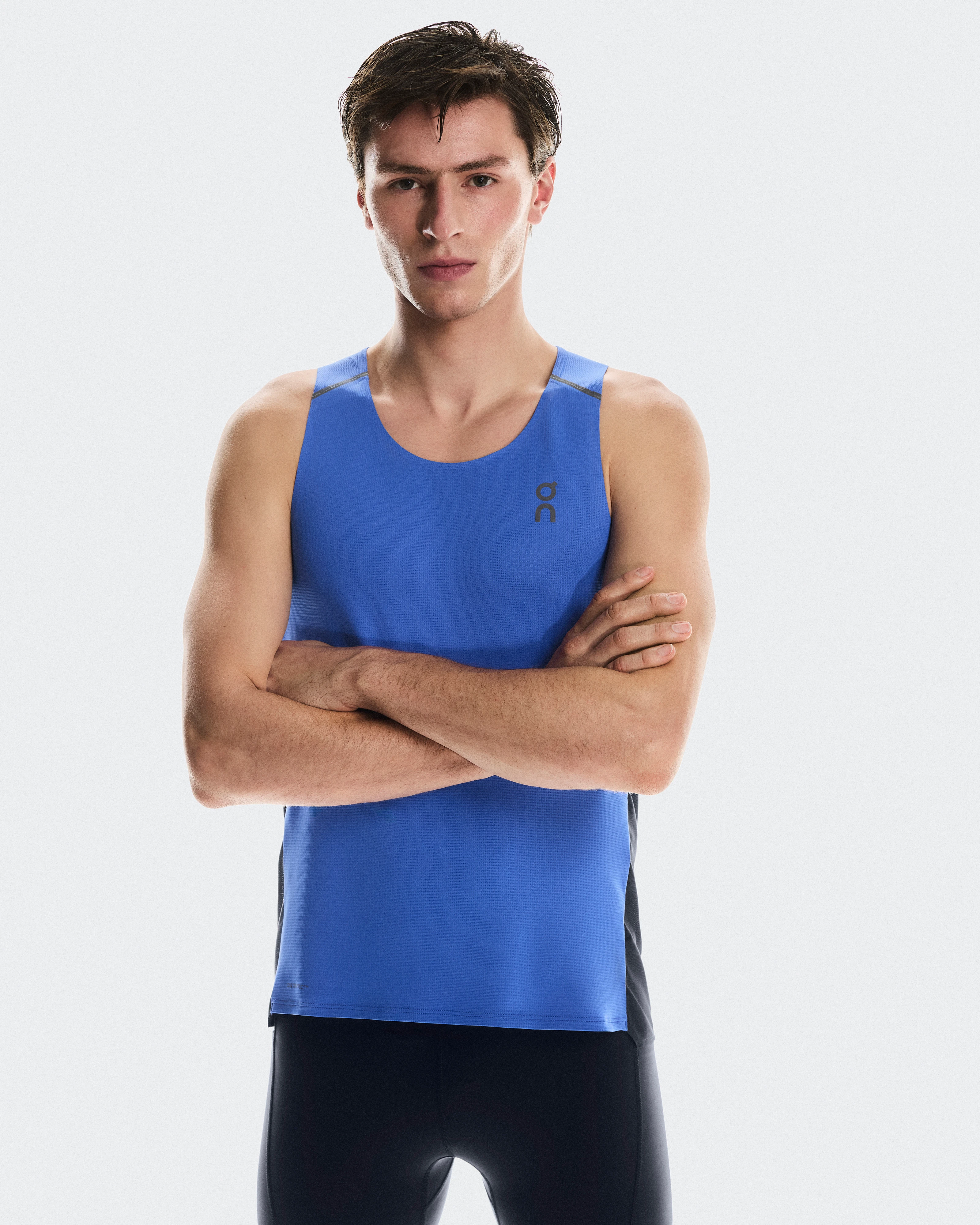 On Performance Tank Zaffre & Navy Men Tops and t-shirts