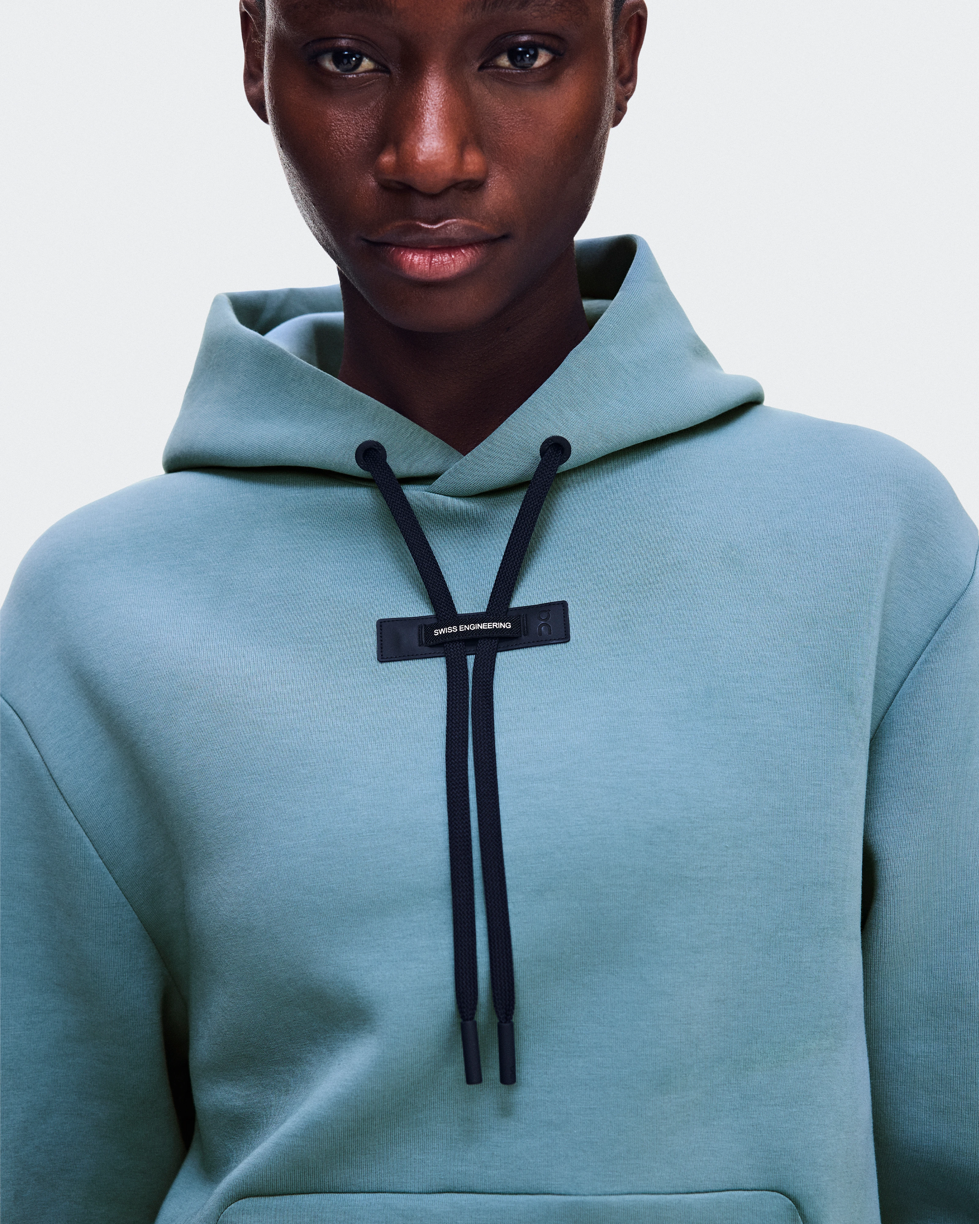 On Focus Tech Hoodie Agave Donna Felpe