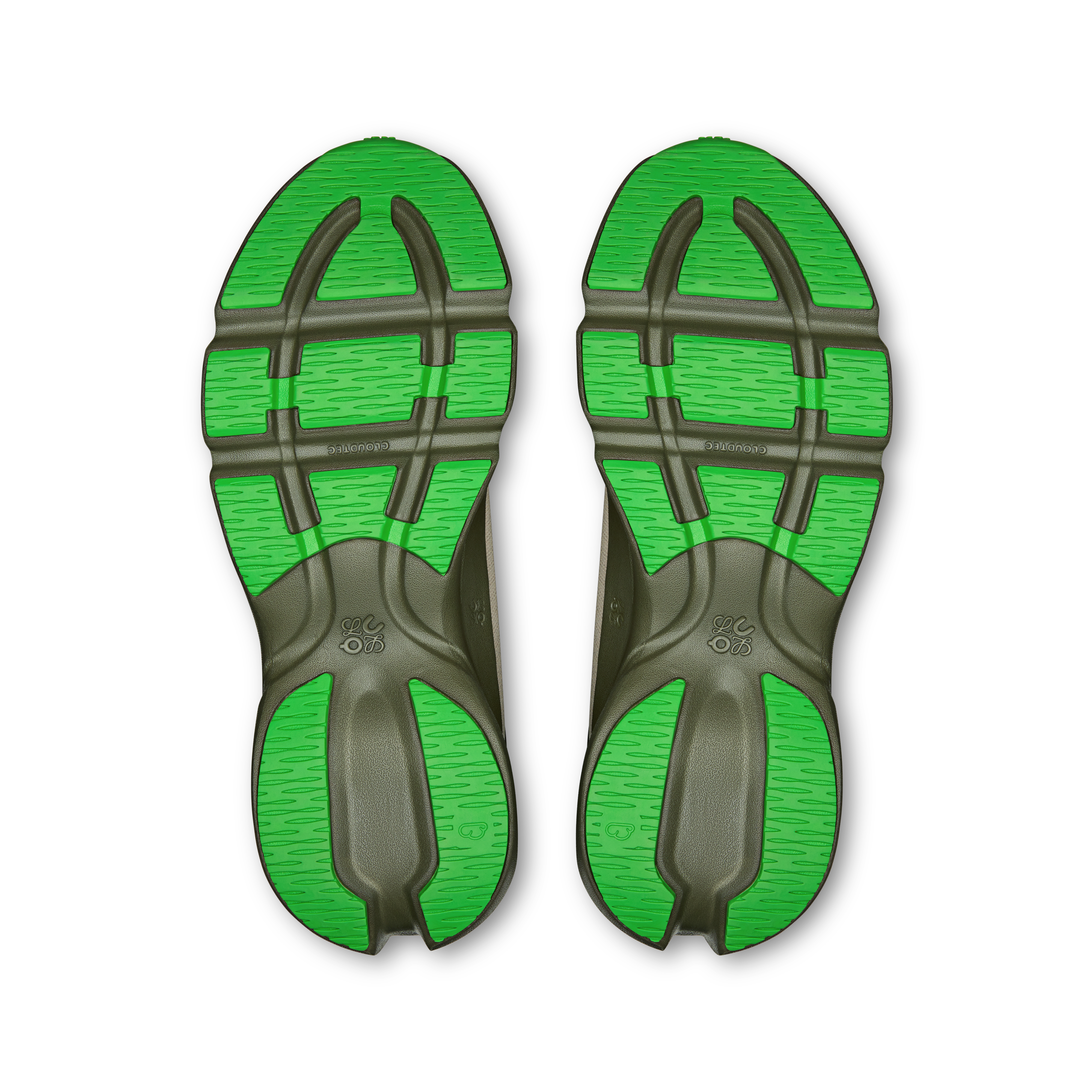 On Cloudsolo LOEWE Khaki Green & Sand Men Shoes
