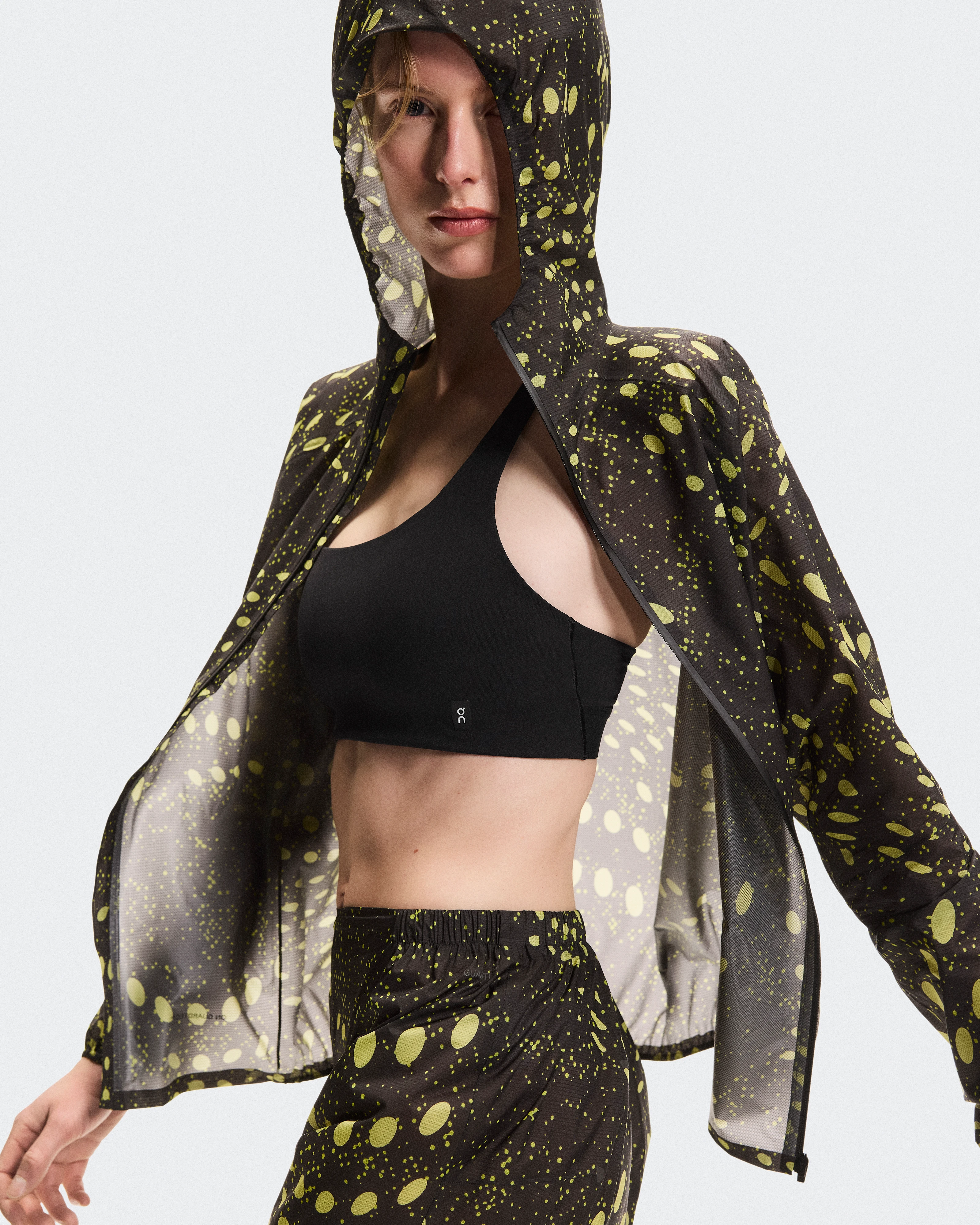 On Ultra Jacket Iron & Lime Women Jackets