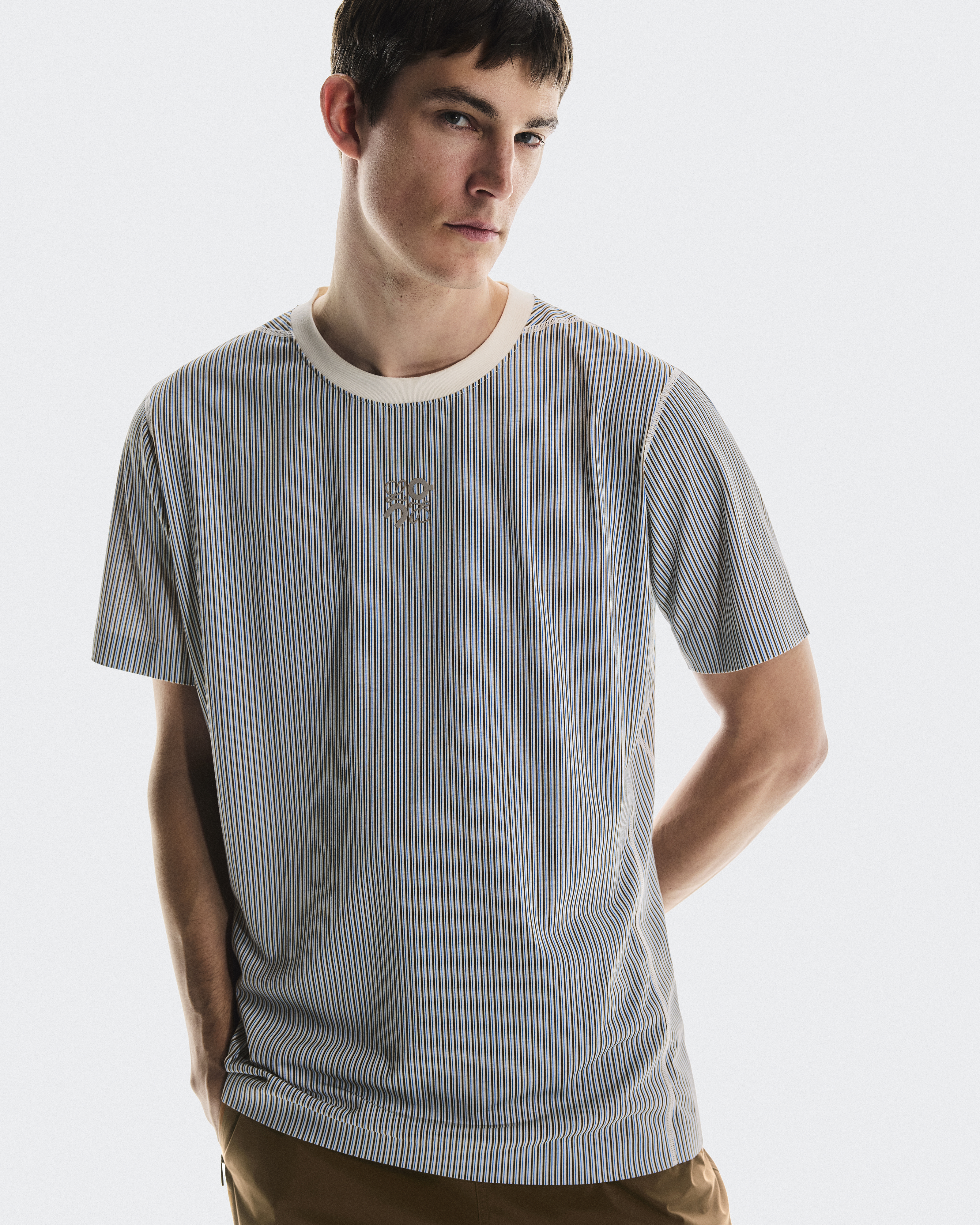 Active T-Shirt LOEWE | Beige & Blue | On Italy