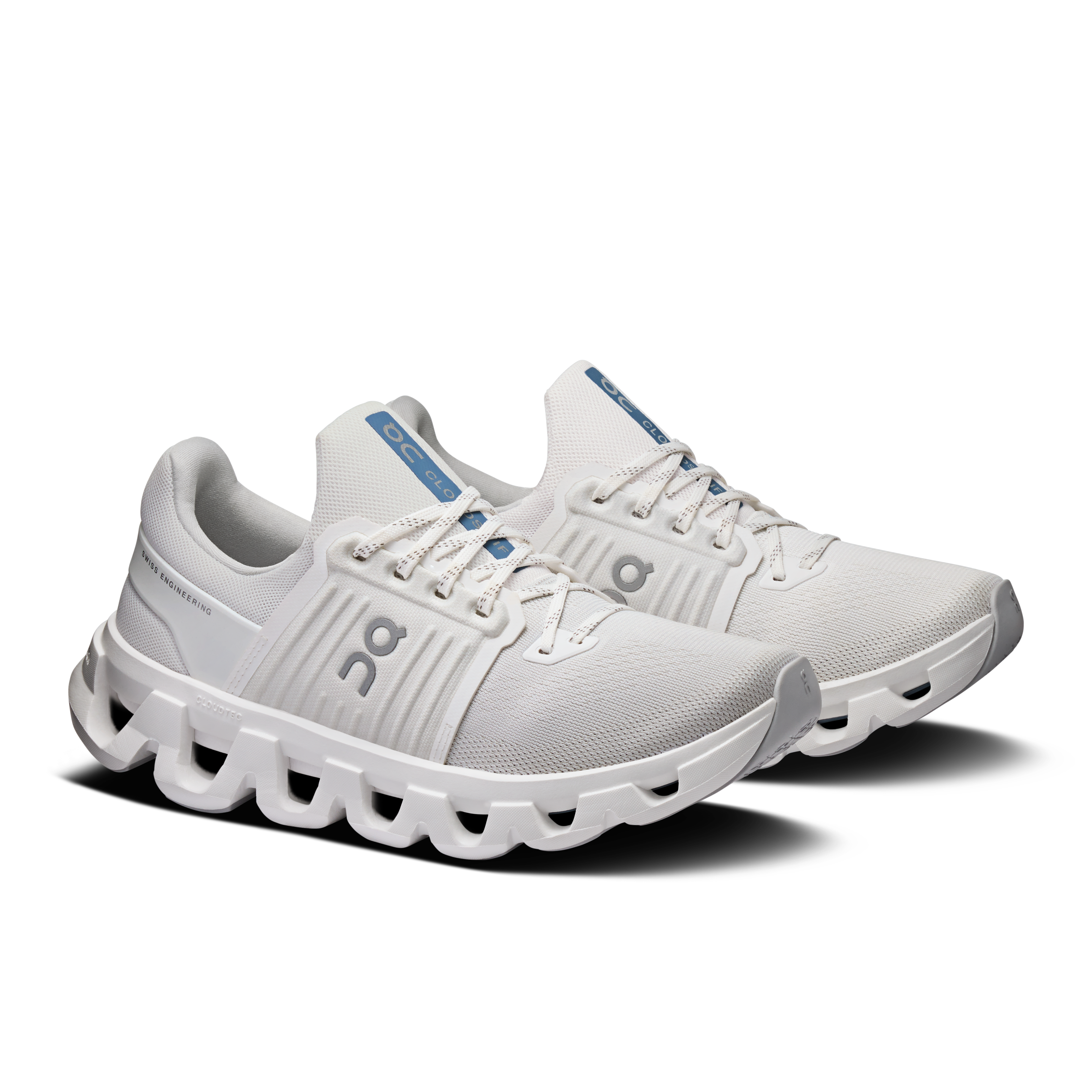 On Cloudswift 4 AD White & White Feminino Vida ativa Tênis