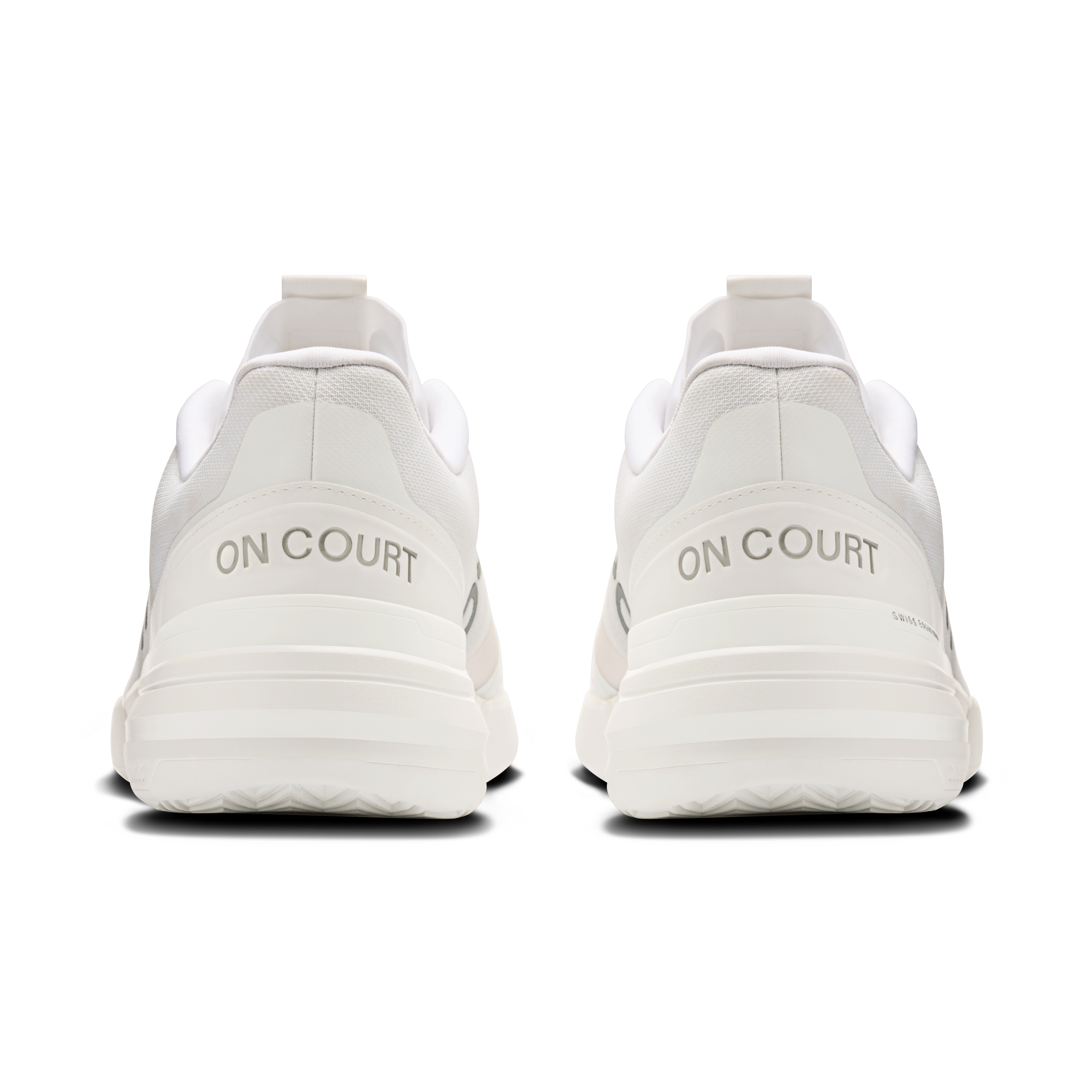 On THE ROGER Advantage Pro White & White Hombre Tenis Calzado