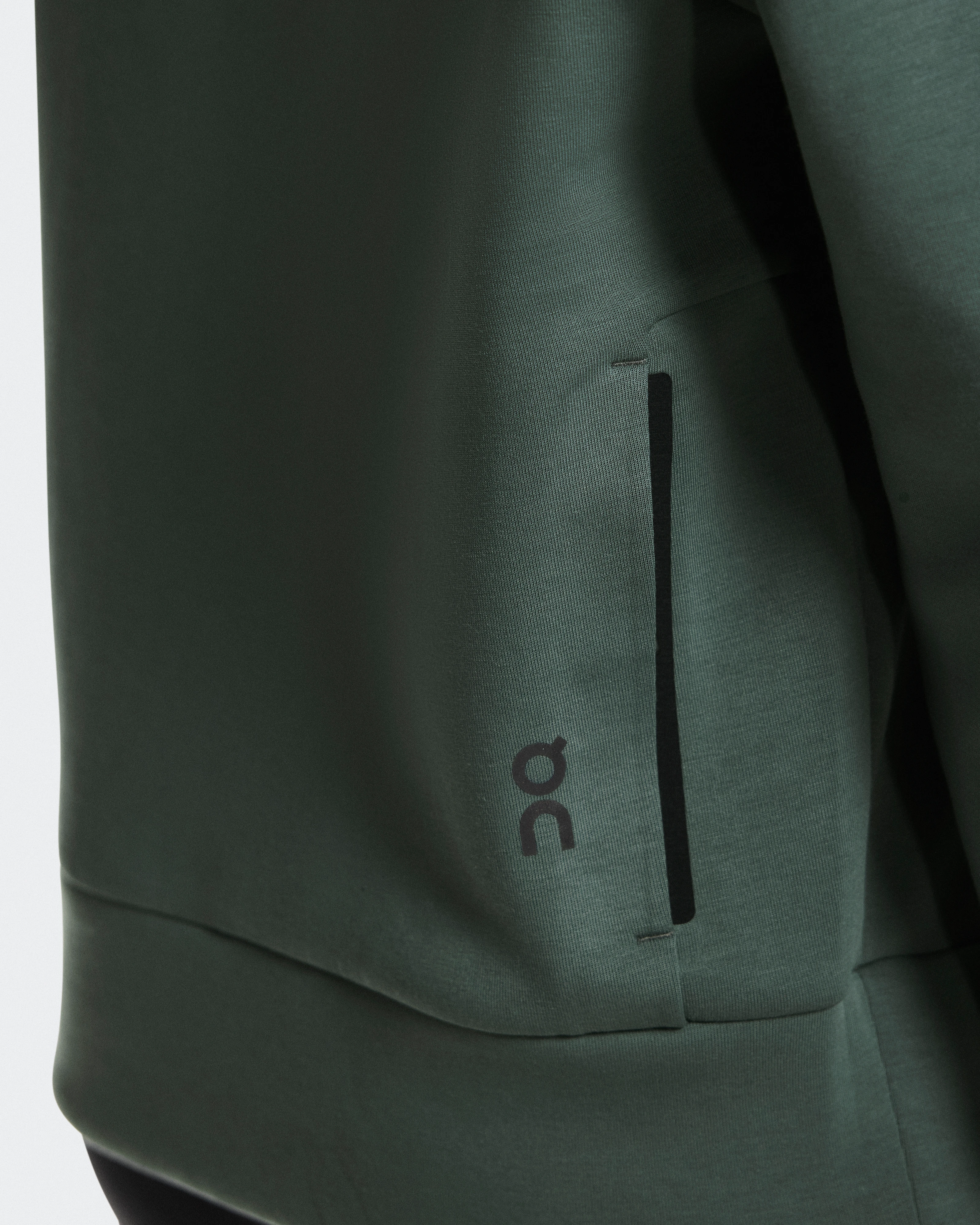 On Focus Tech Crew Olive Damen Hoodies & Sweatshirts