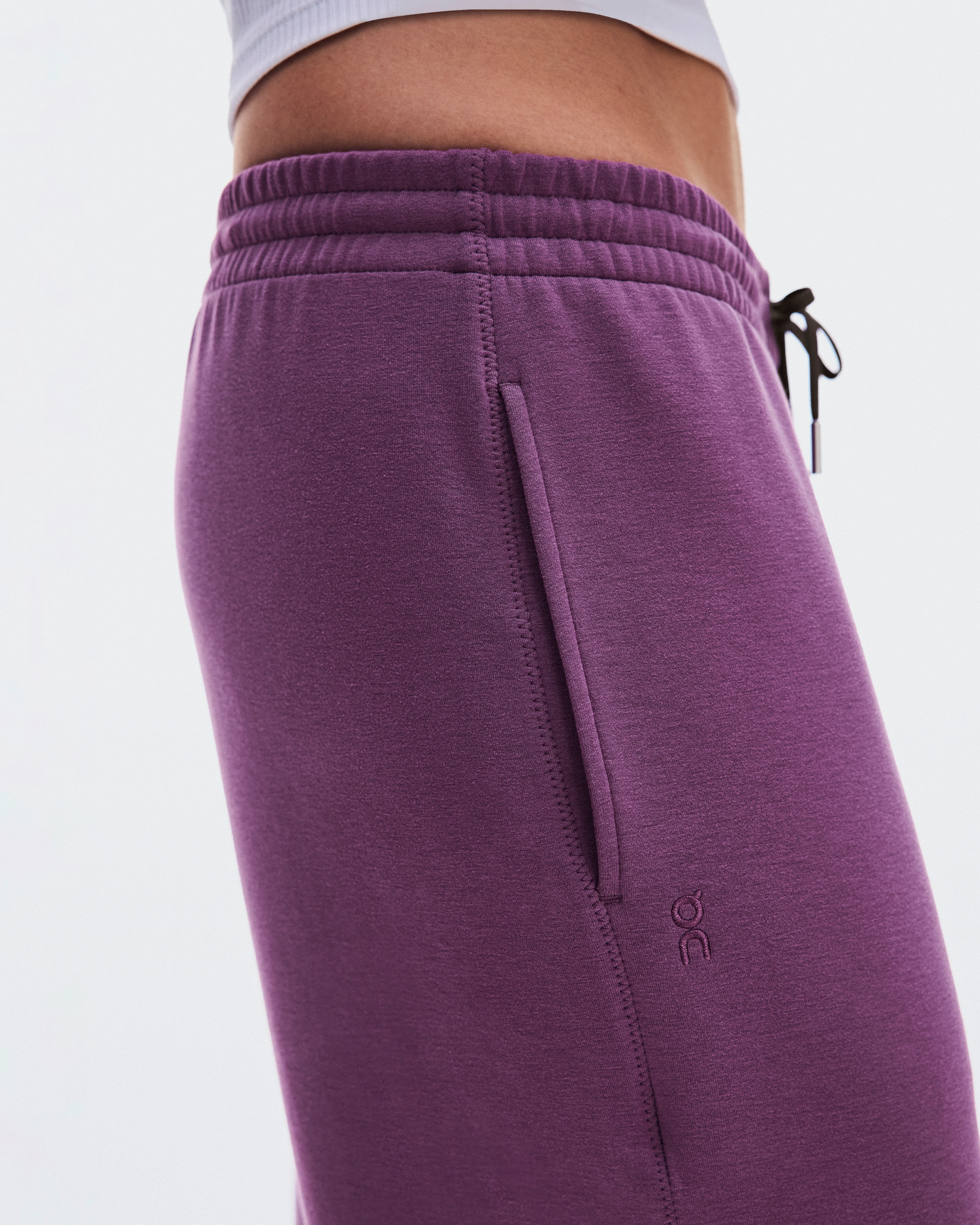On Studio Pants Wide Cassis Women Pants