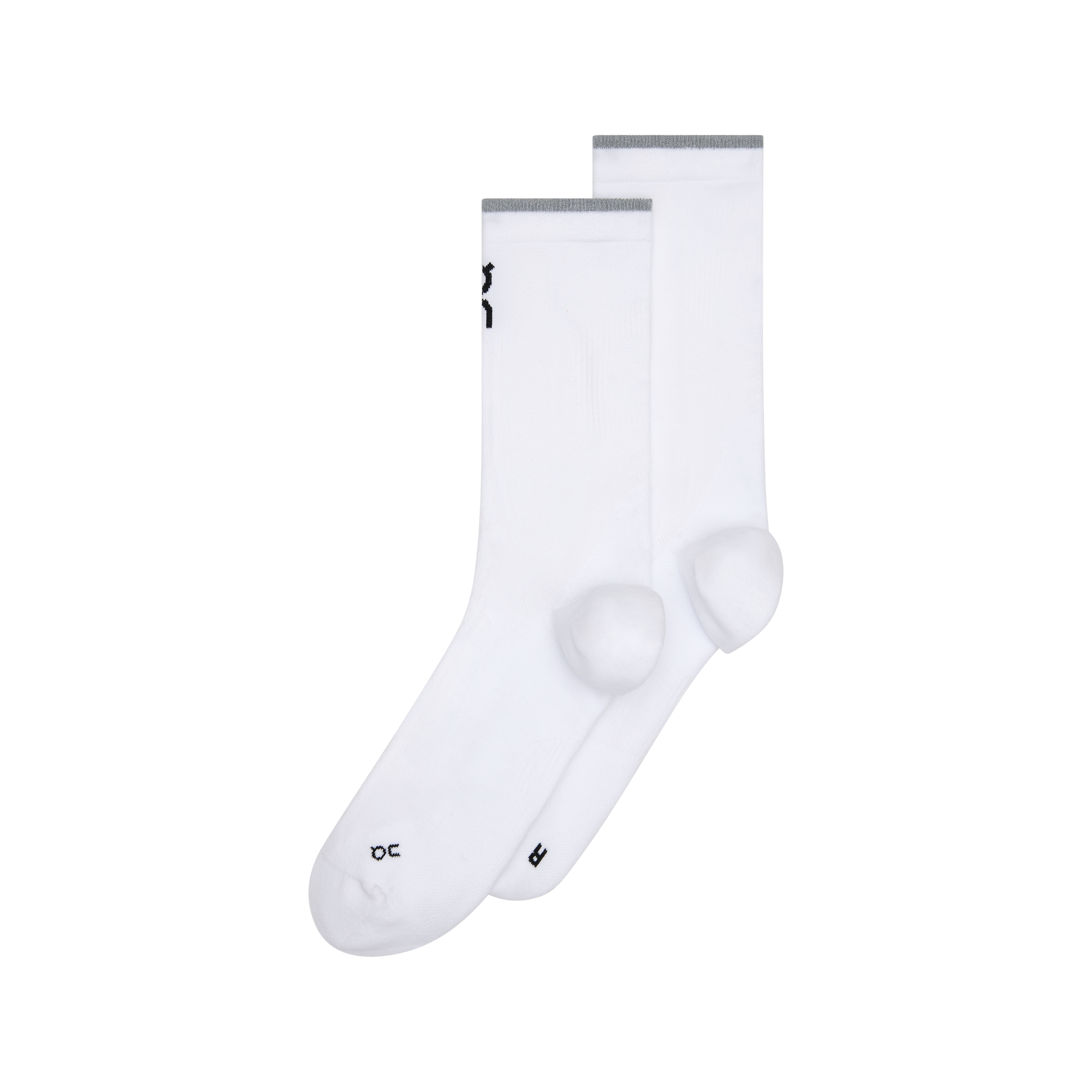Elite Run Sock High Hyper in White