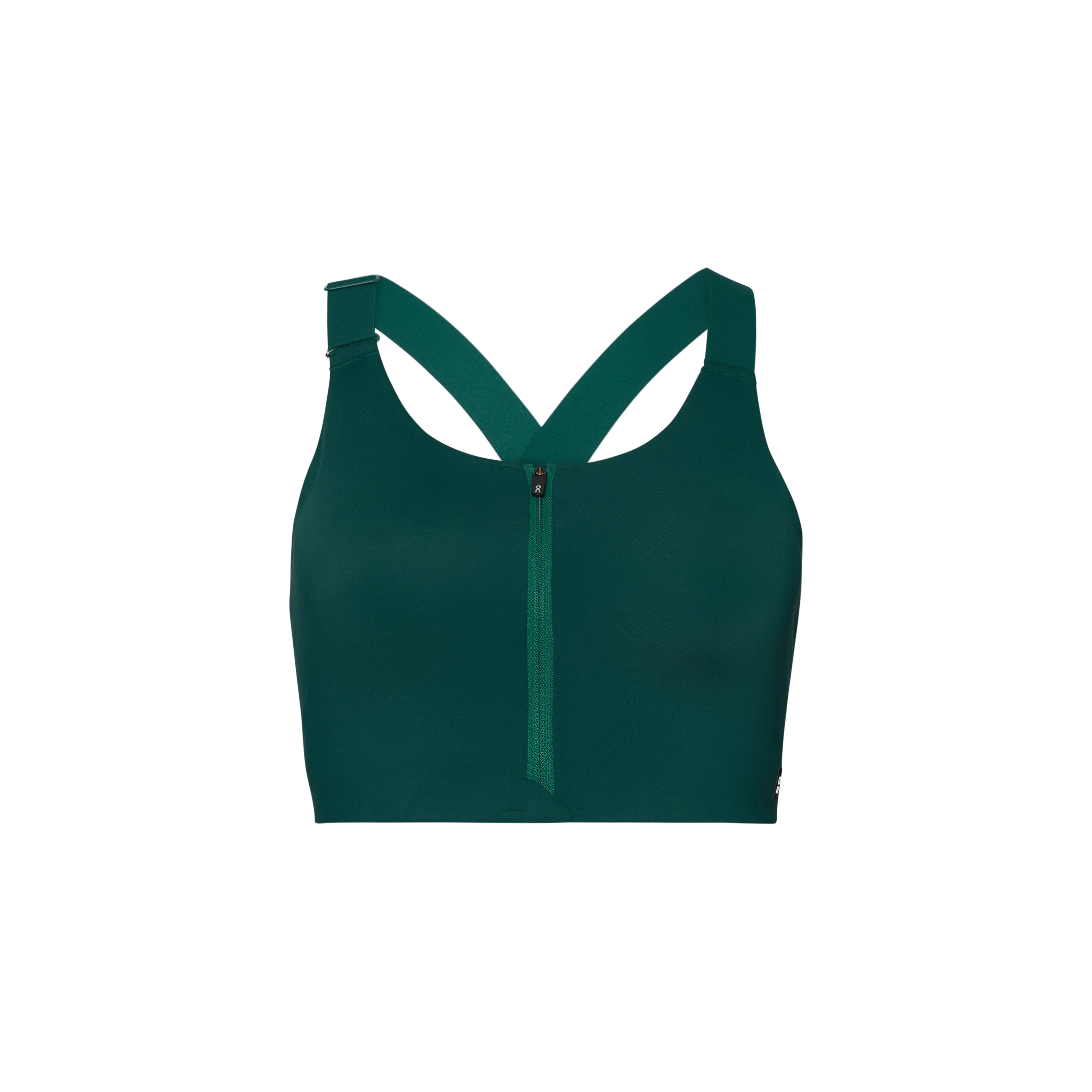 Endurance Bra Zip in Spirulina