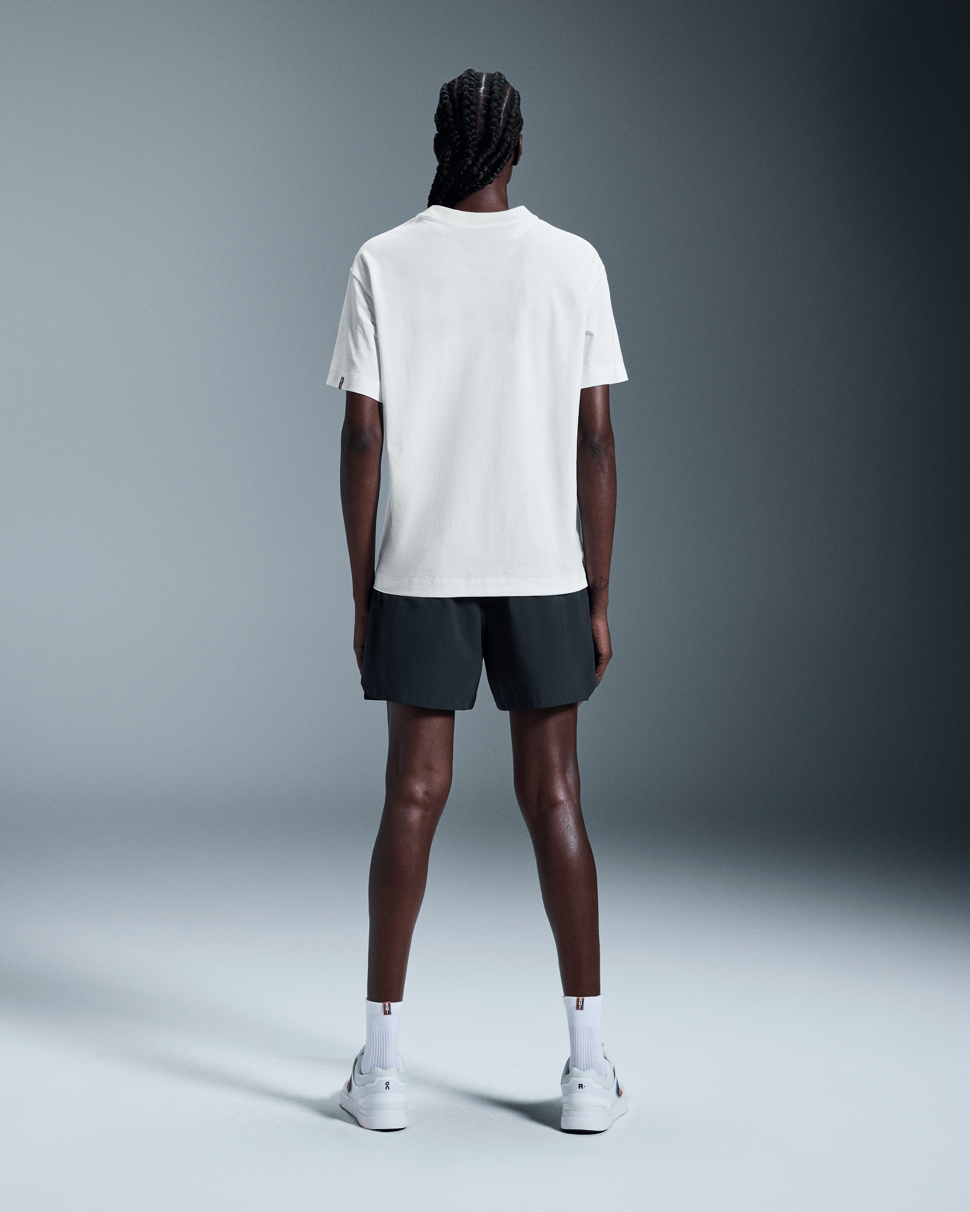 On Swiss Olympic Club-T Undyed-White Women Tops and t-shirts