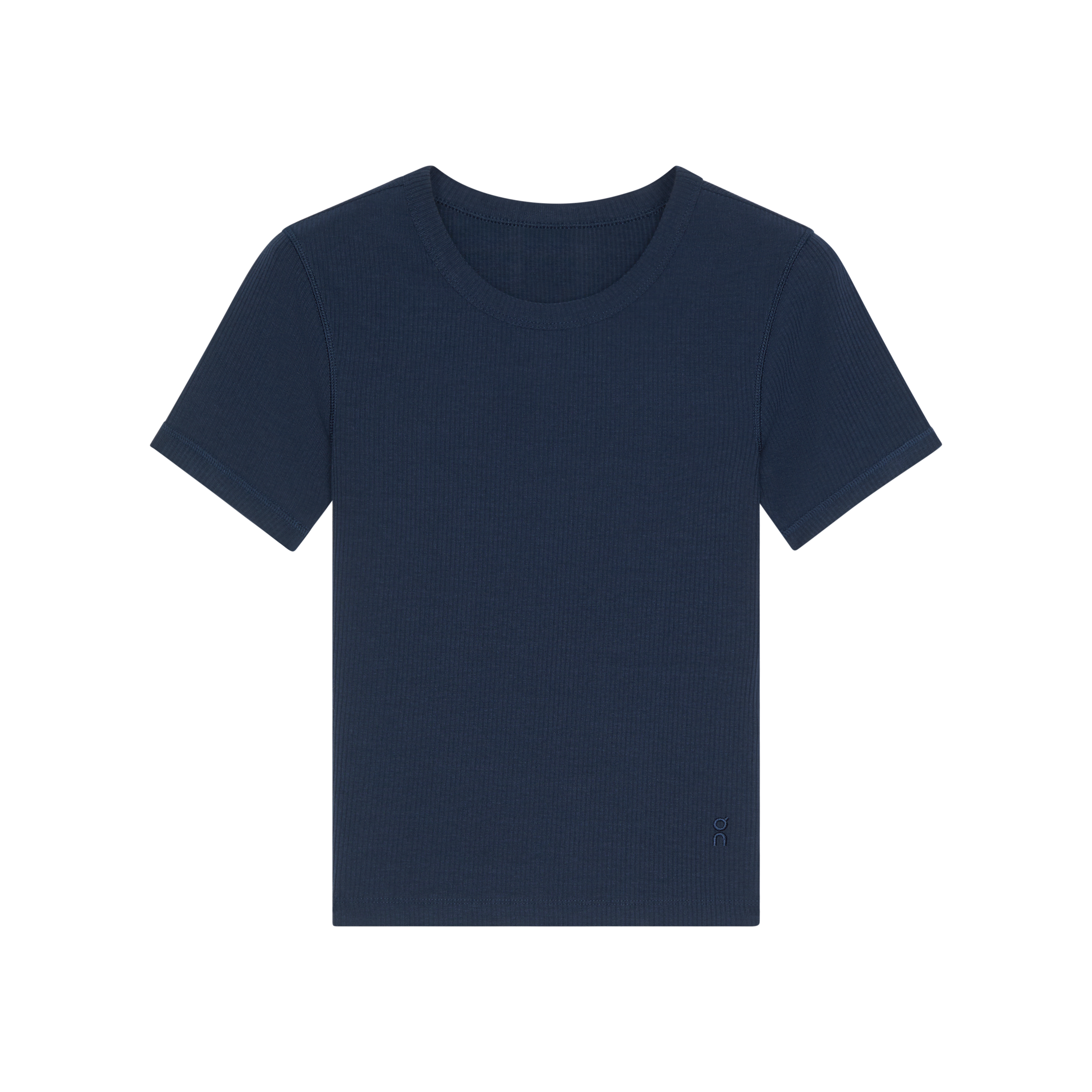 All-Day Ribbed T-Shirt in Midnight